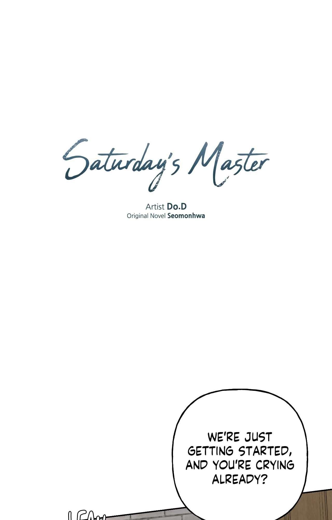 Saturday’s Master Chapter 58 page 7 - 