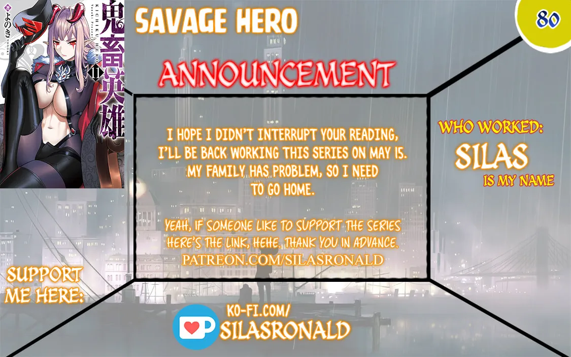 Savage Hero Chapter 80 page 1 - 