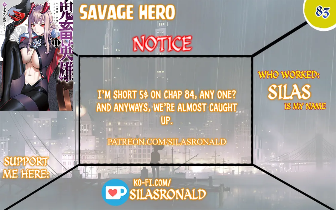 Savage Hero Chapter 83 page 1 - 