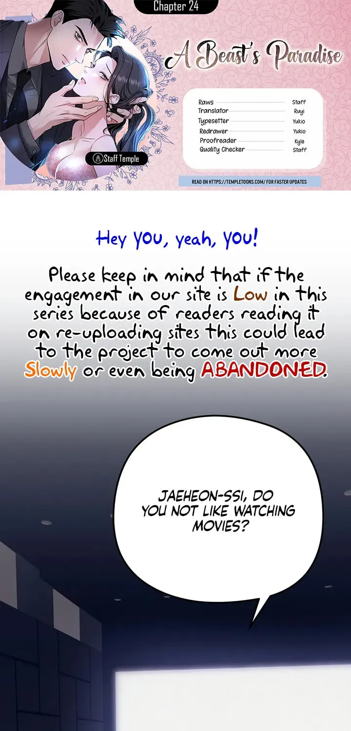 Savage Paradise Chapter 23 page 1 - 
