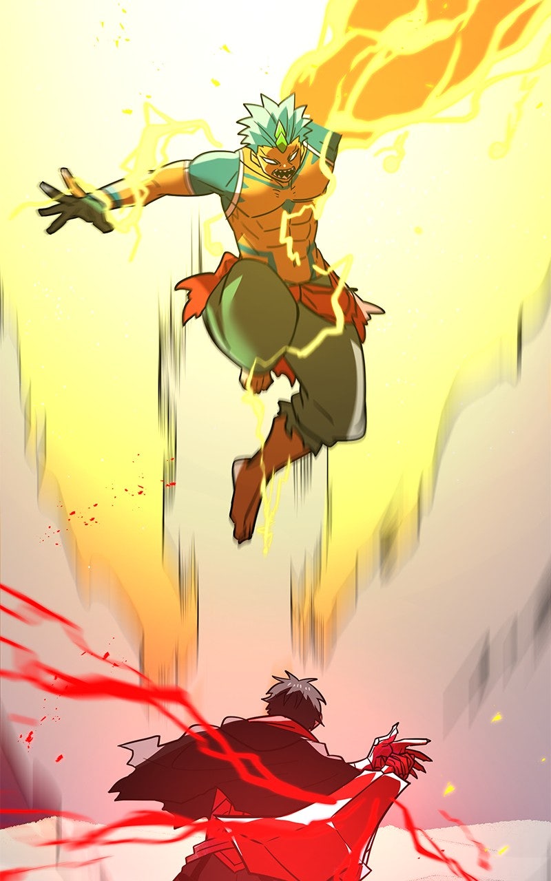 Savior ofDivine Blood Ep. 31 - vs. Tempest and Thunder 4 page 96 - 