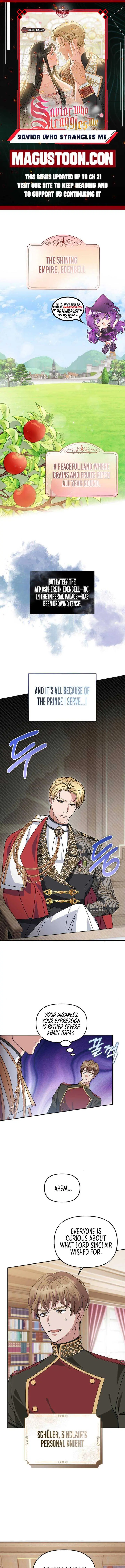 Savior Who Strangles Me Chapter 4 page 1 - 