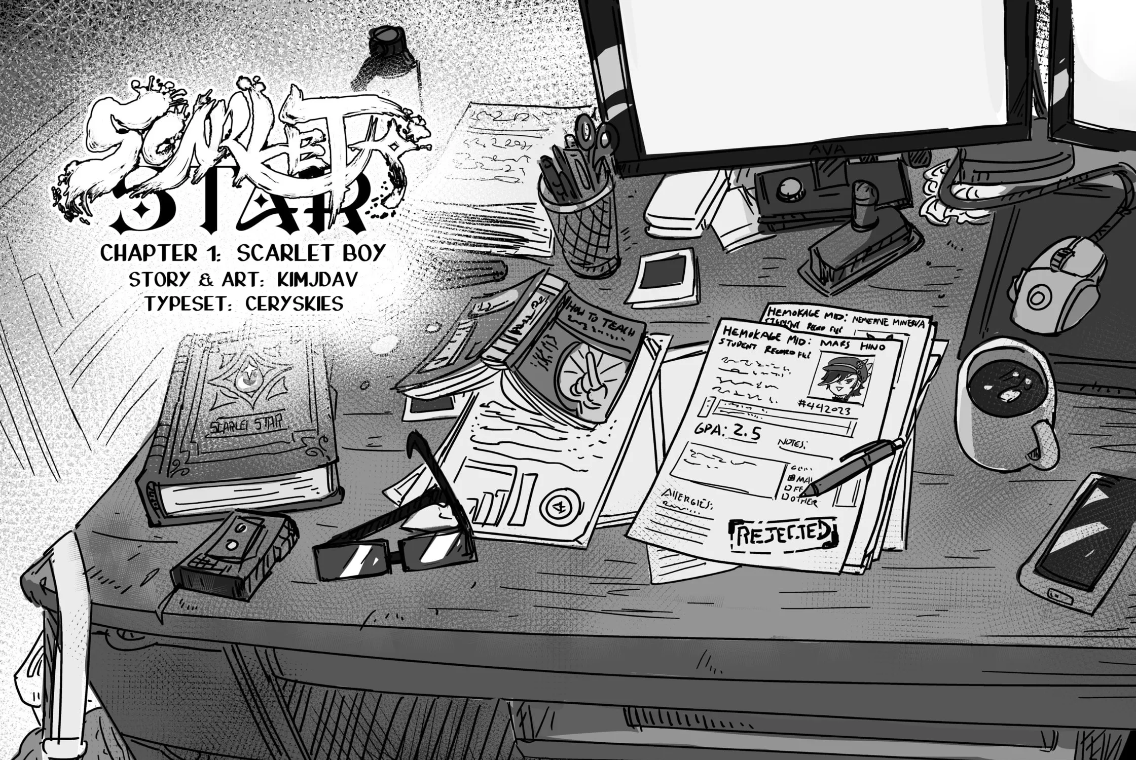 Scarlet Star Chapter 1.1 page 1 - 