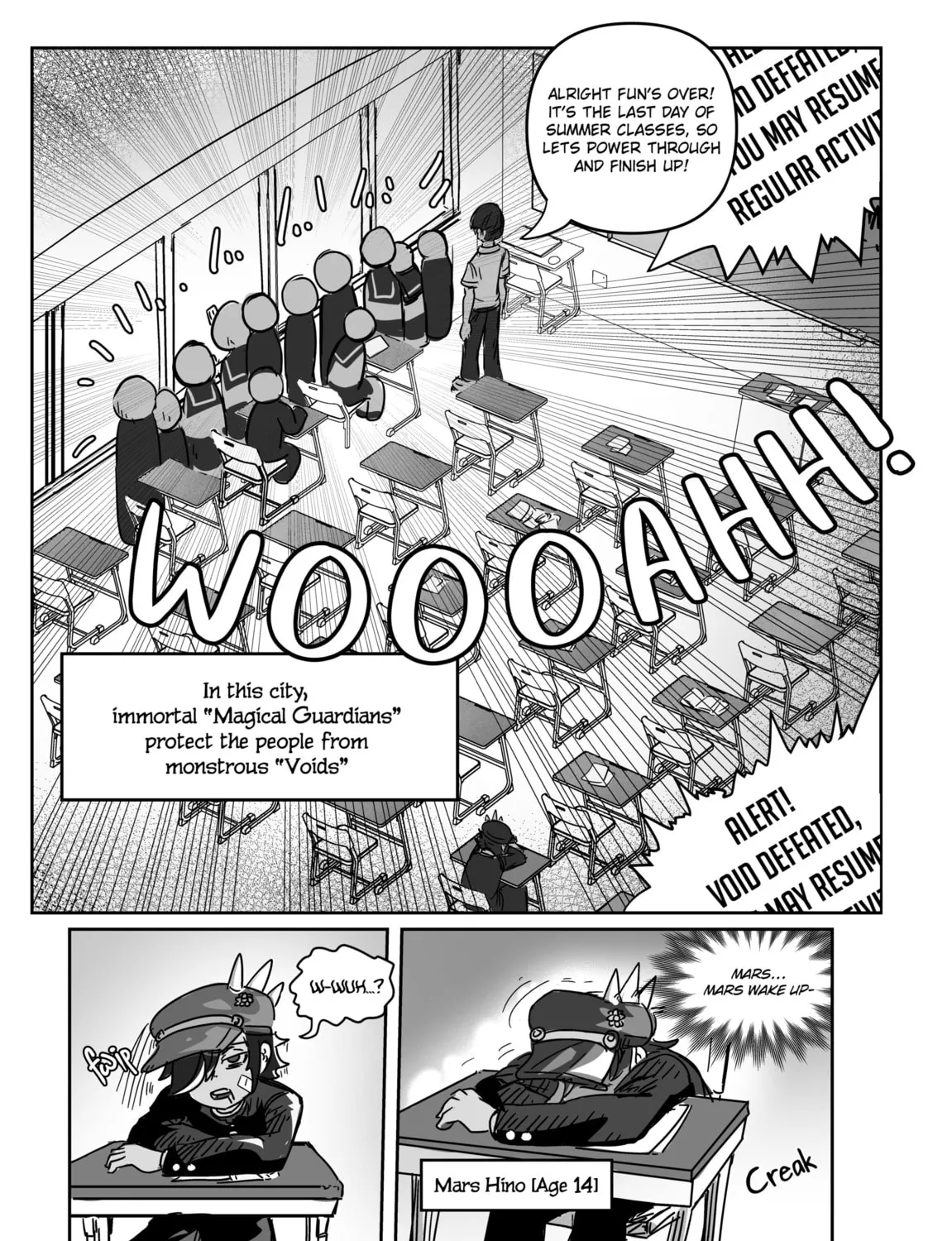 Scarlet Star Chapter 1.1 page 13 - 