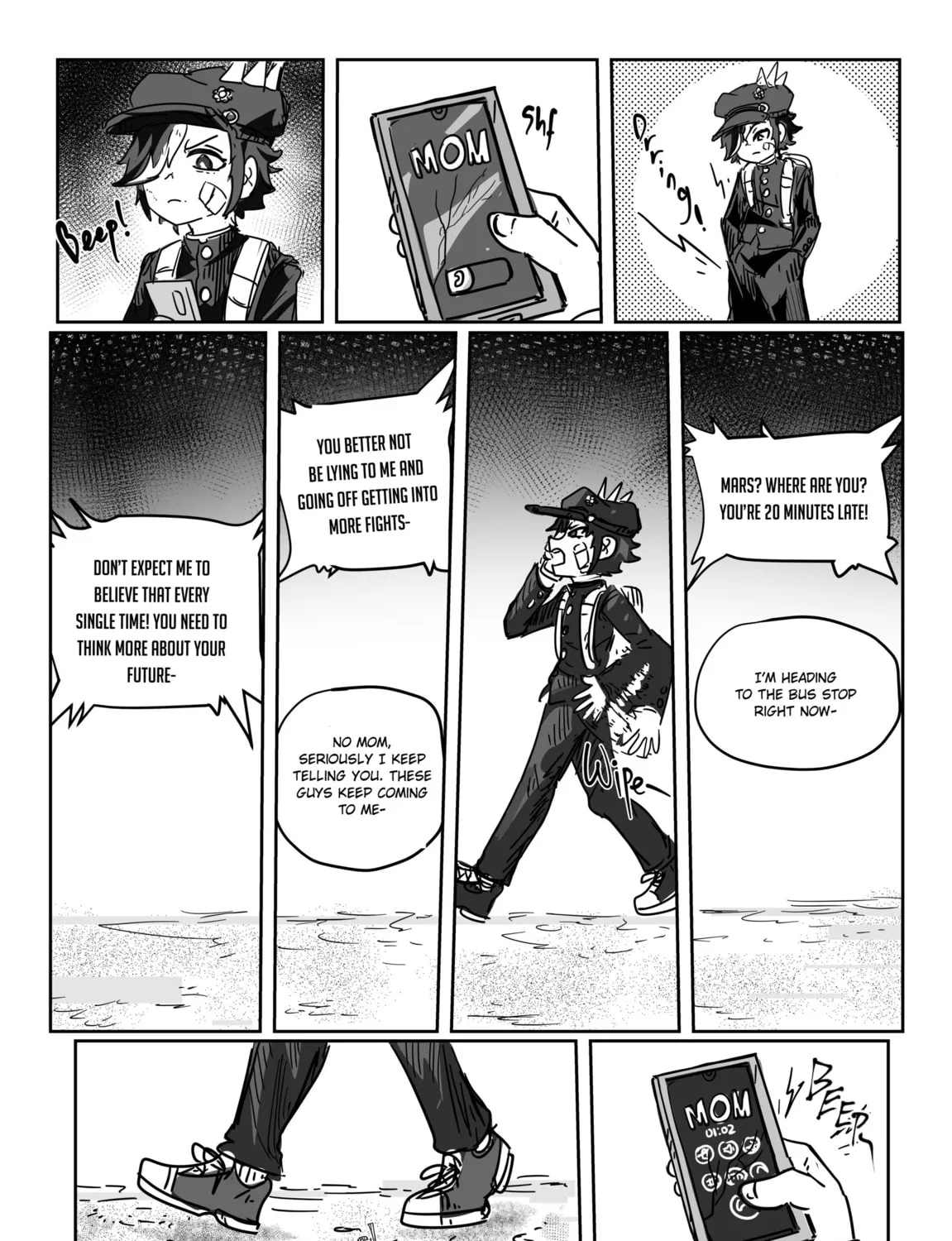 Scarlet Star Chapter 1.1 page 21 - 