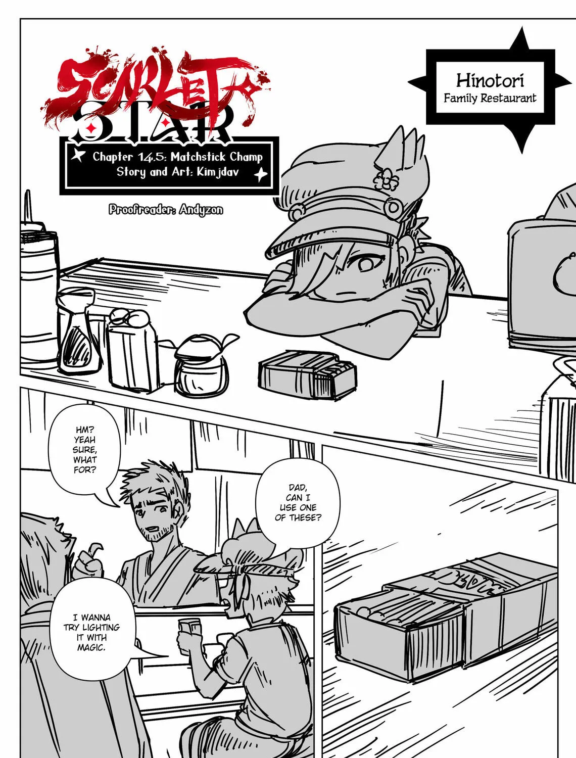 Scarlet Star Chapter 14.5 page 1 - 