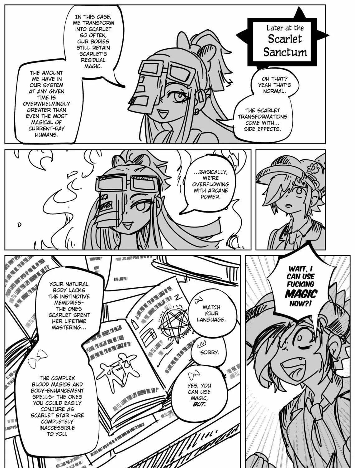 Scarlet Star Chapter 14.5 page 11 - 