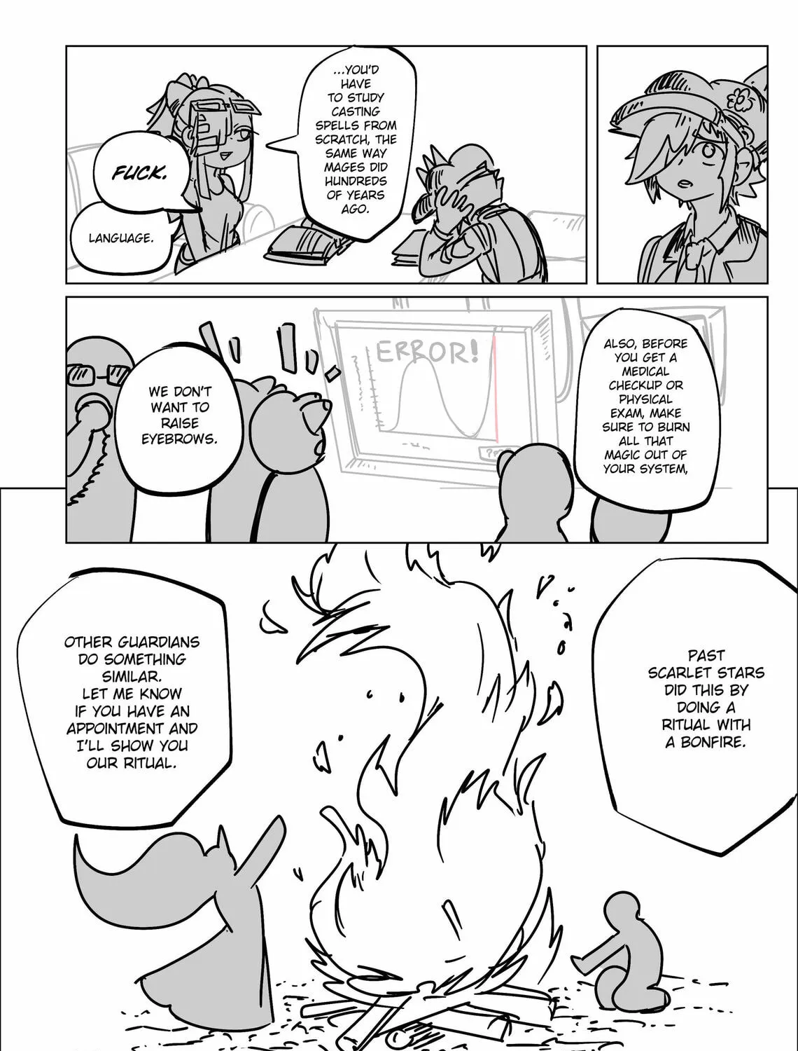Scarlet Star Chapter 14.5 page 13 - 
