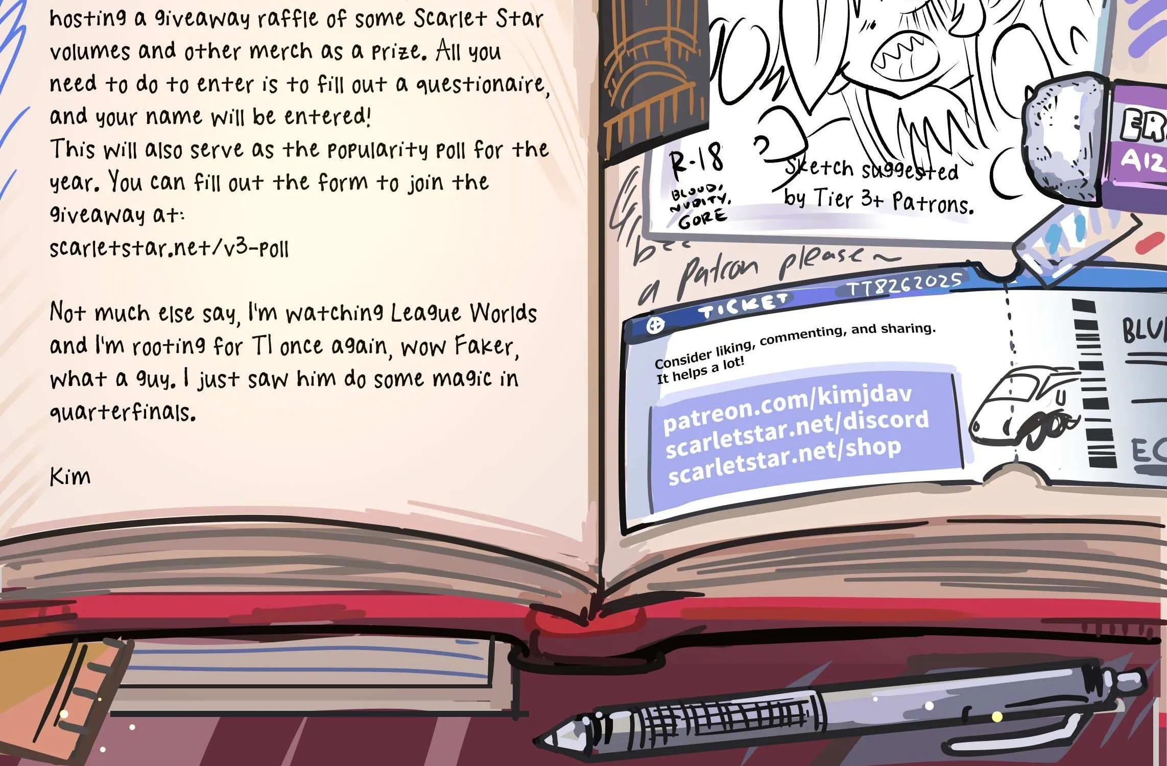 Scarlet Star Chapter 18 page 83 - 