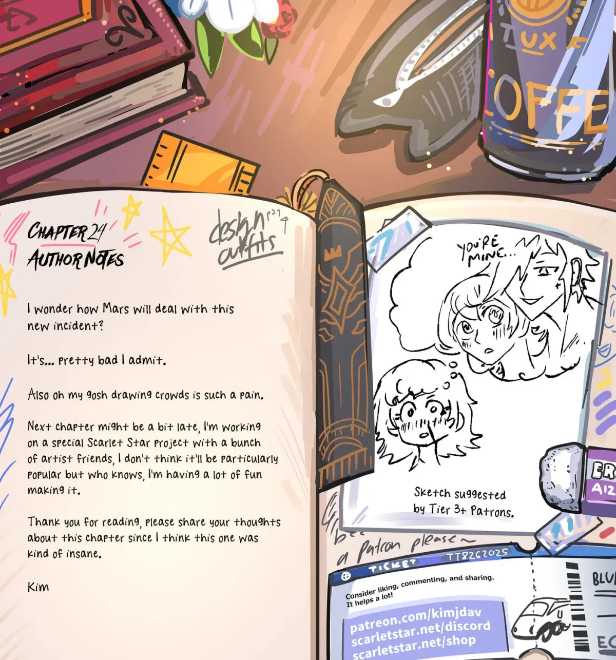 Scarlet Star Chapter 2.7 page 43 - 
