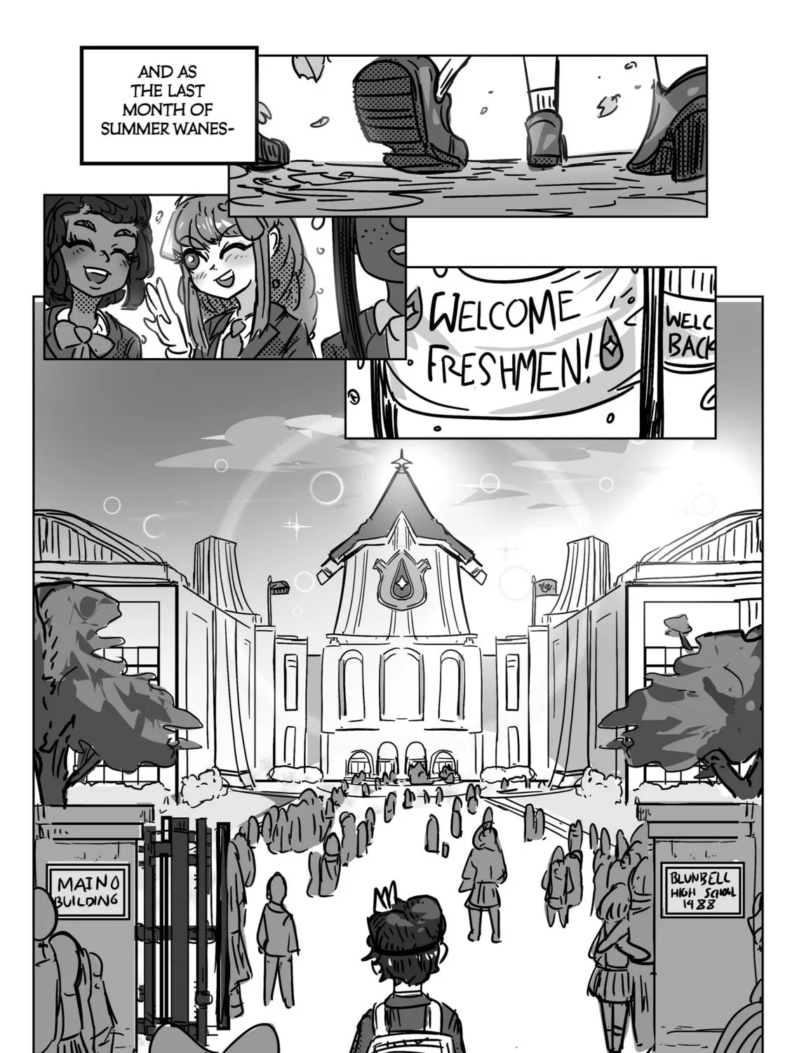 Scarlet Star Chapter 3.5 page 1 - 