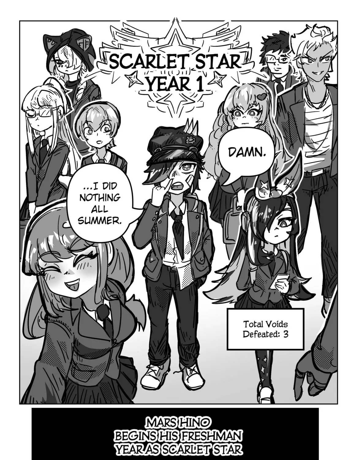 Scarlet Star Chapter 3.5 page 3 - 