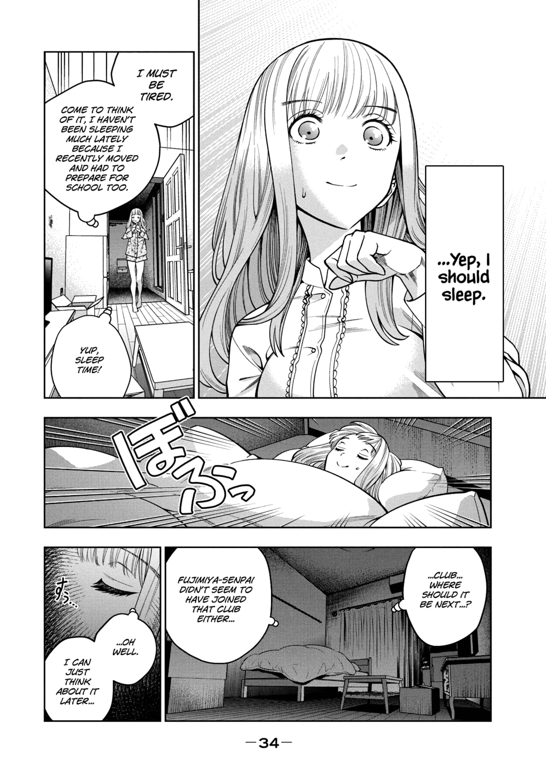 Scary Campus College University Chapter 1 page 34 - 