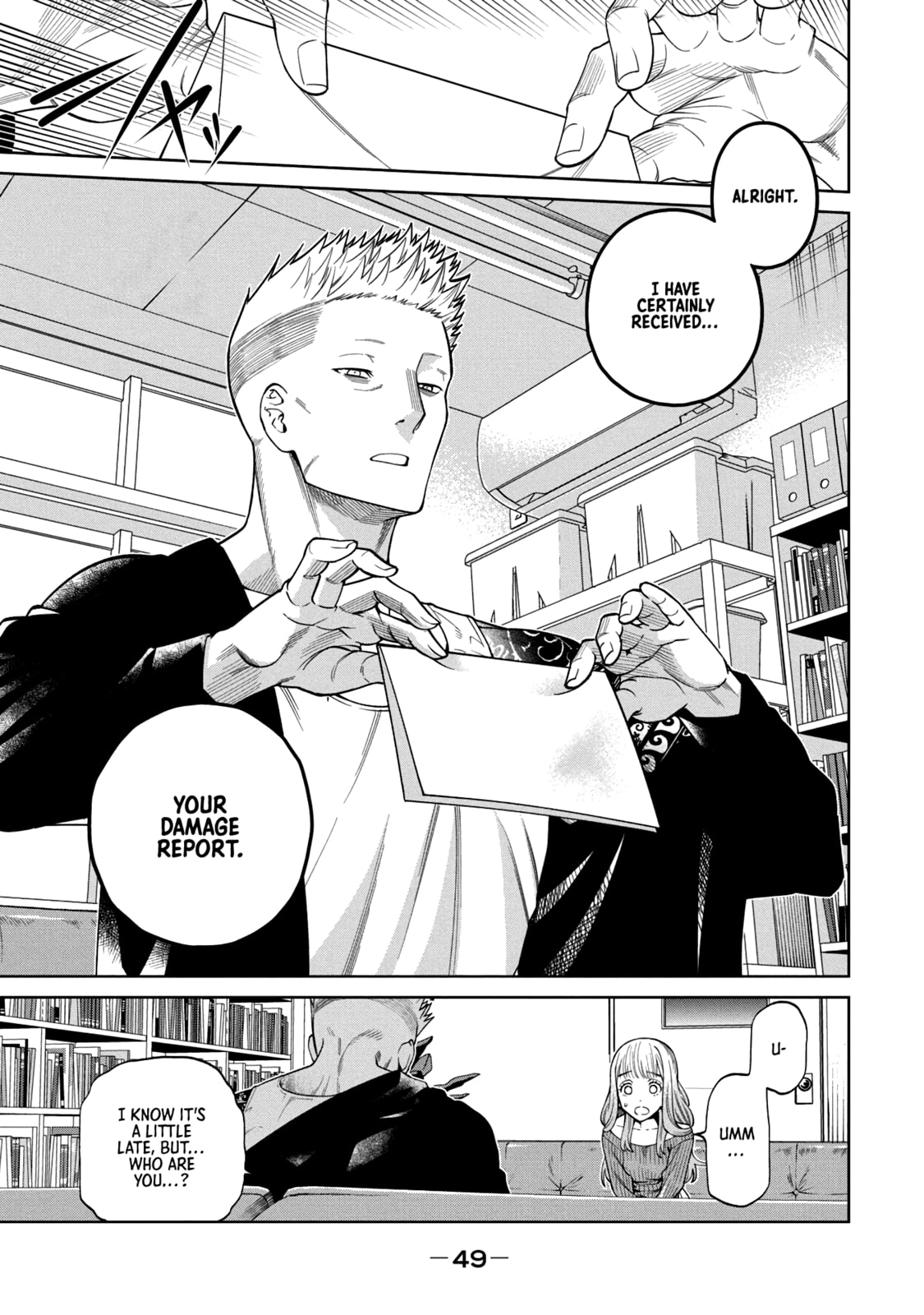 Scary Campus College University Chapter 1 page 49 - 