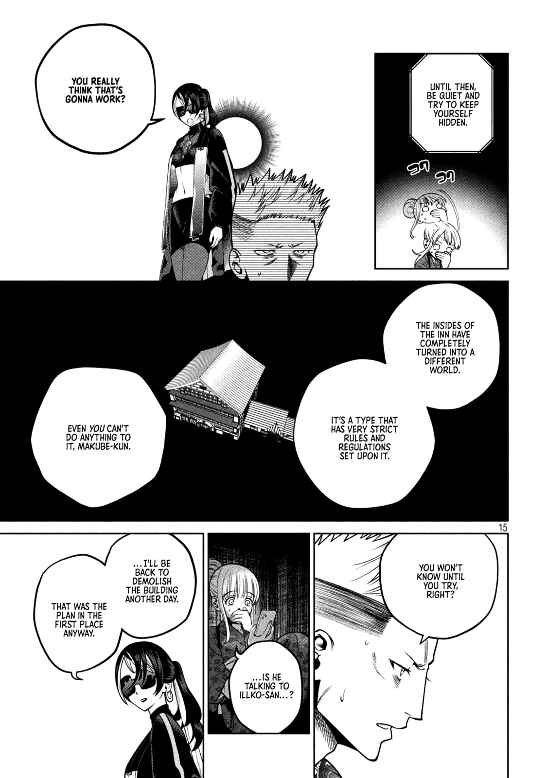 Scary Campus College University Chapter 24 page 14 - 