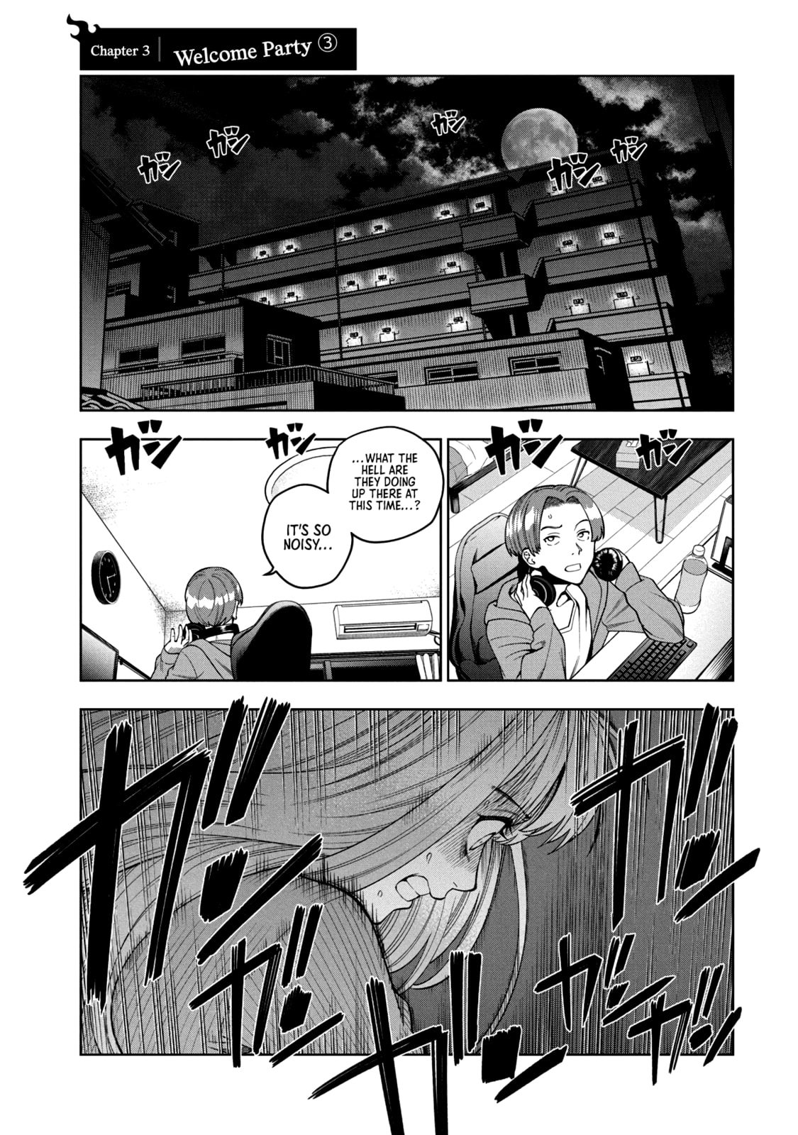Scary Campus College University Chapter 3 page 1 - 