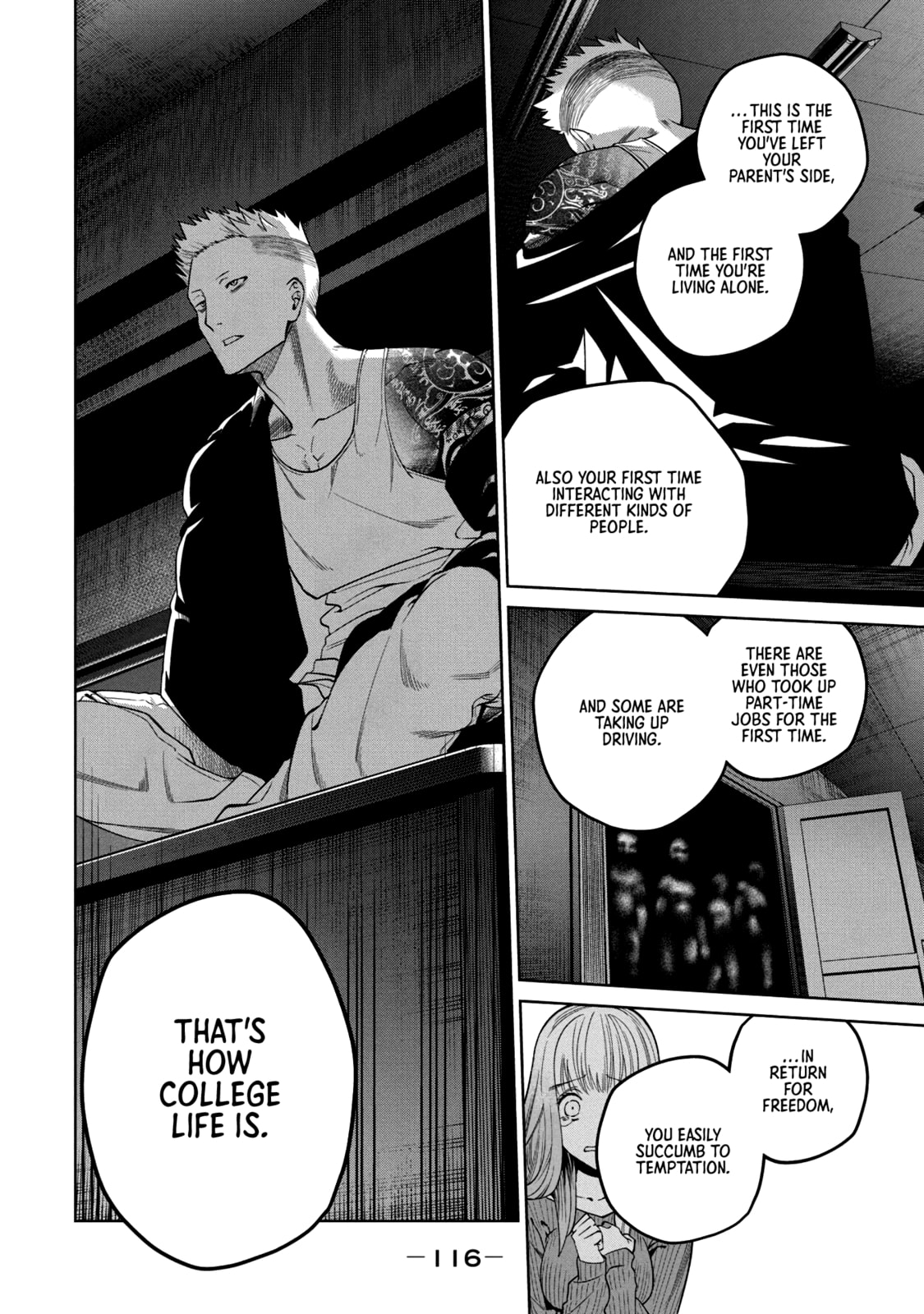 Scary Campus College University Chapter 3 page 14 - 