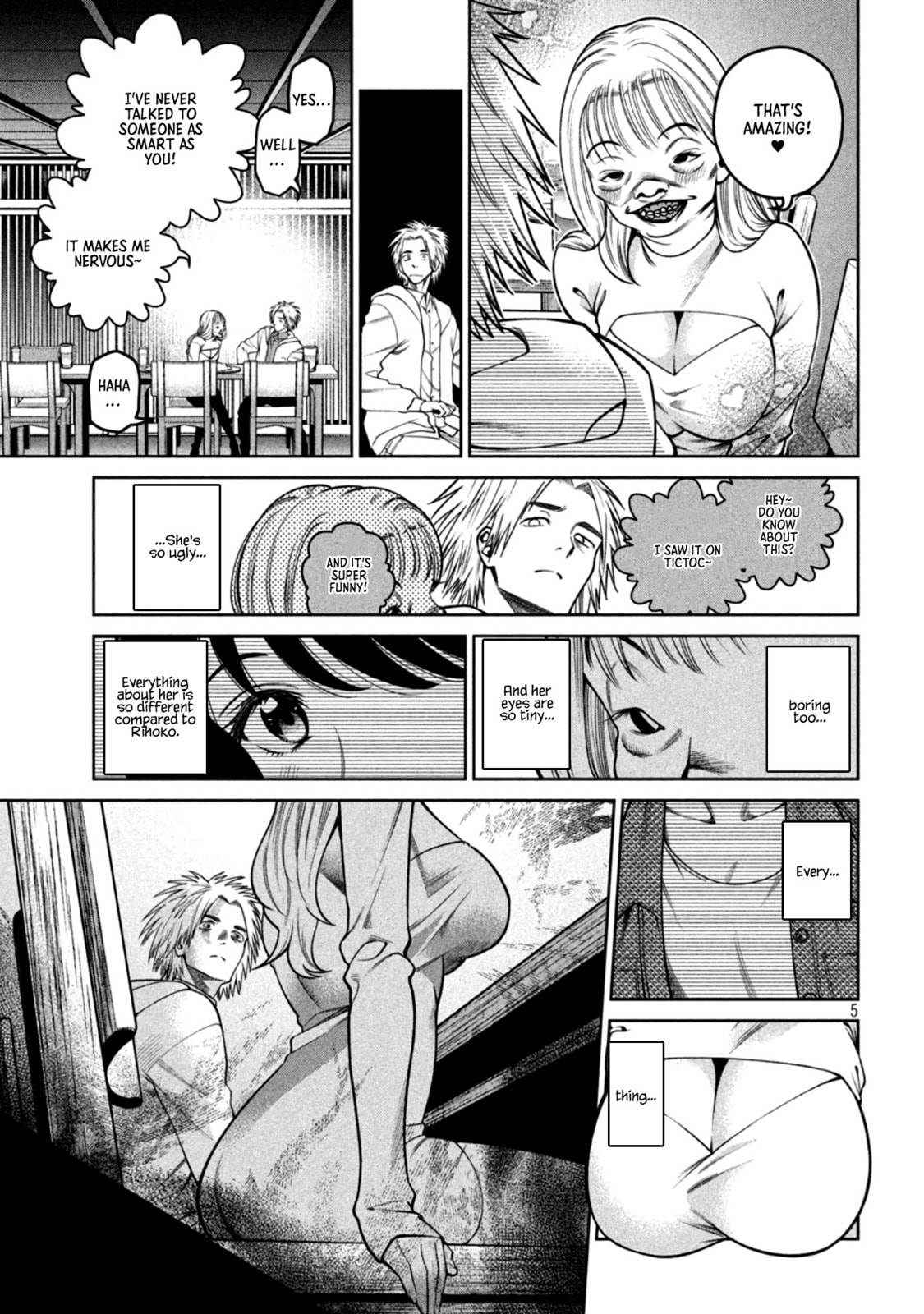 Scary Campus College University Chapter 30 page 5 - 