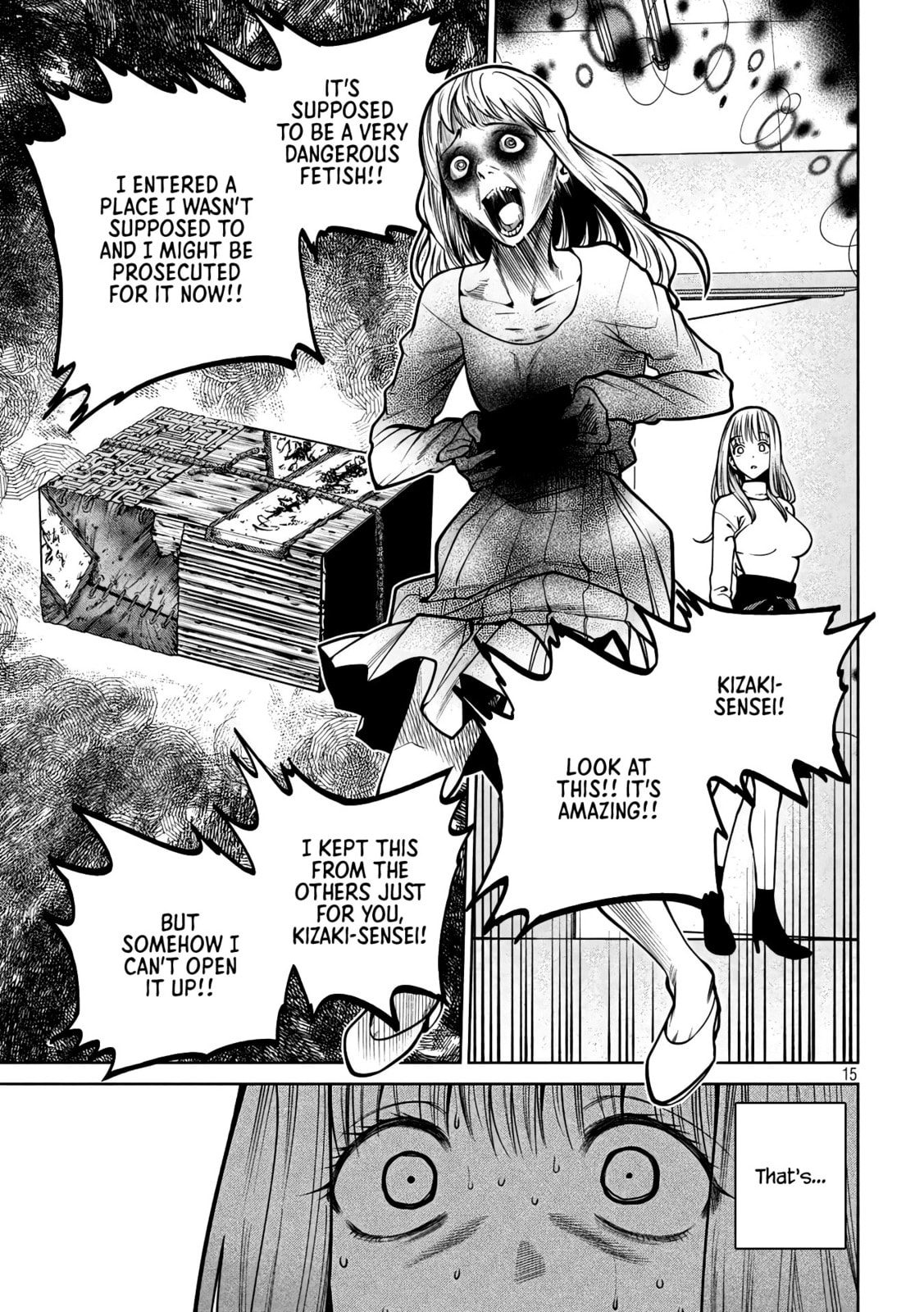 Scary Campus College University Chapter 33 page 15 - 