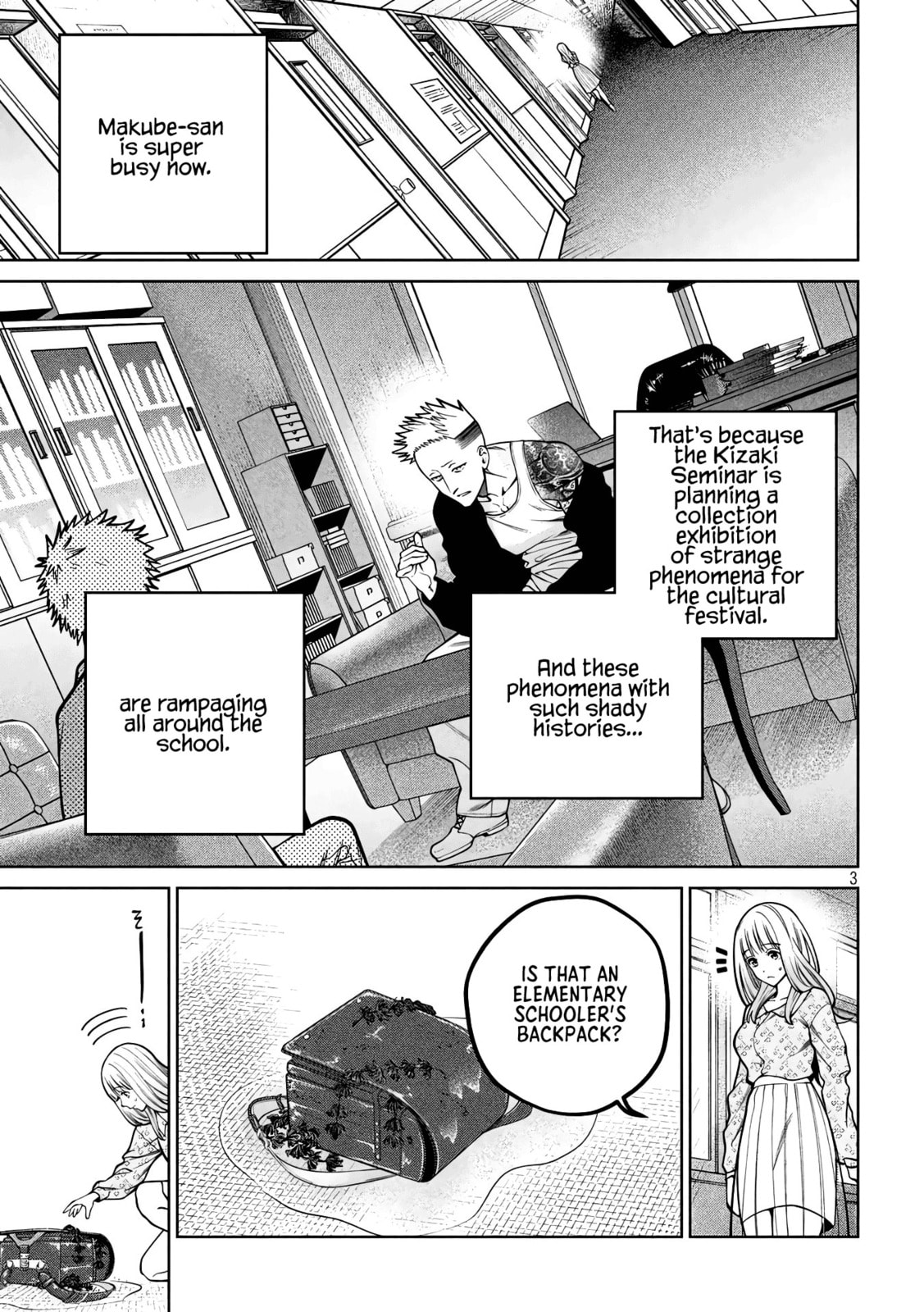 Scary Campus College University Chapter 34 page 3 - 
