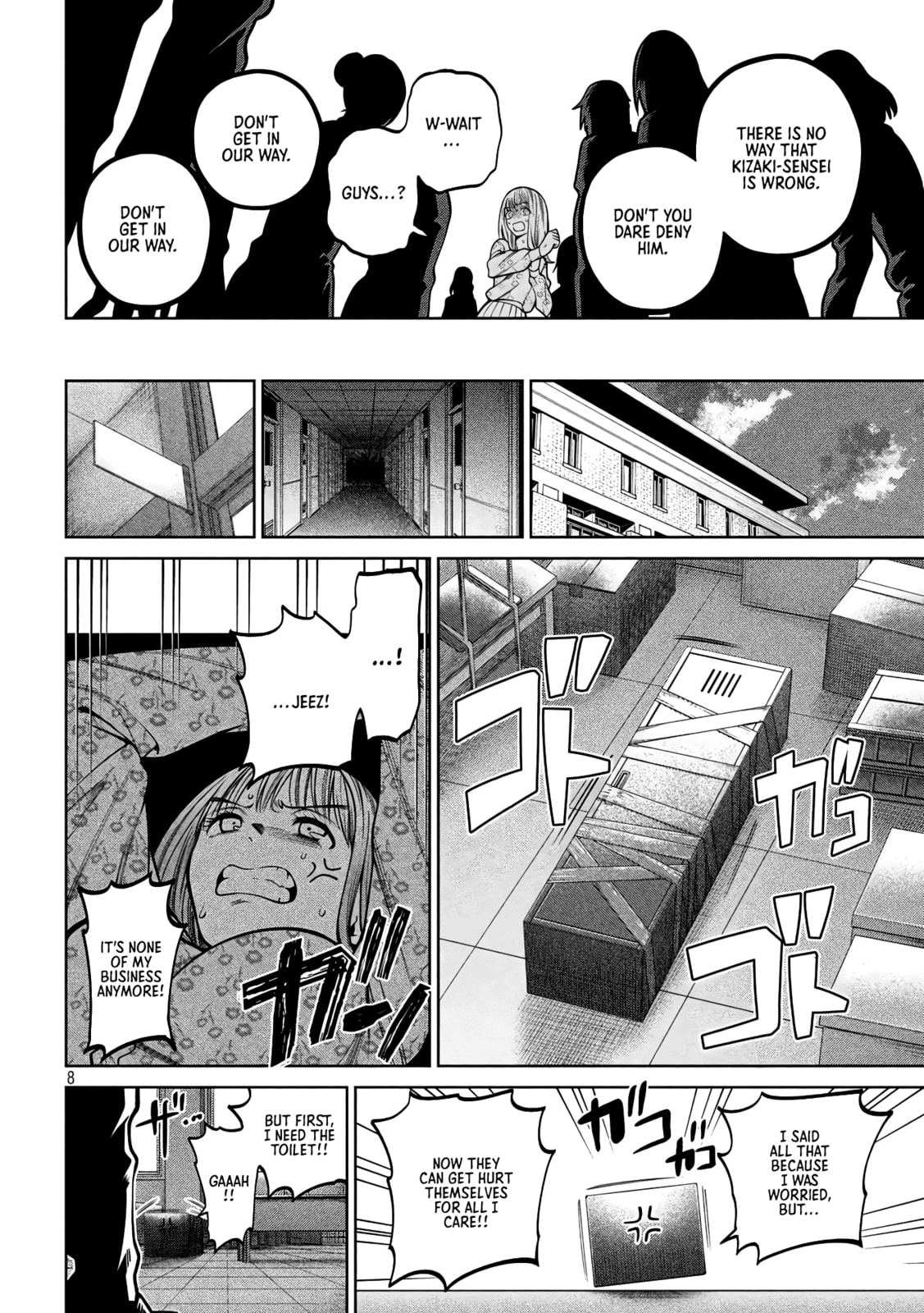 Scary Campus College University Chapter 34 page 8 - 