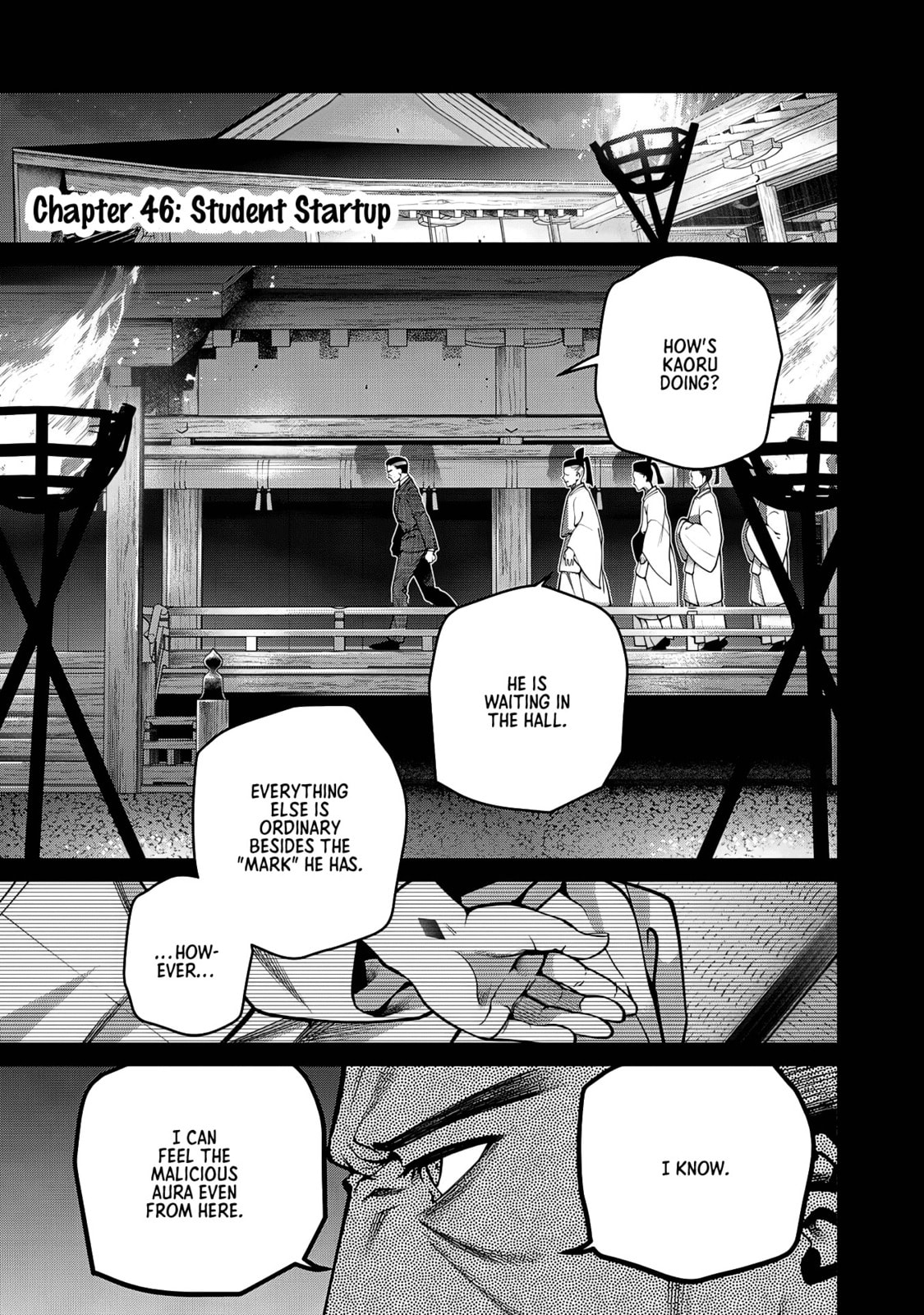 Scary Campus College University Chapter 46 page 1 - 