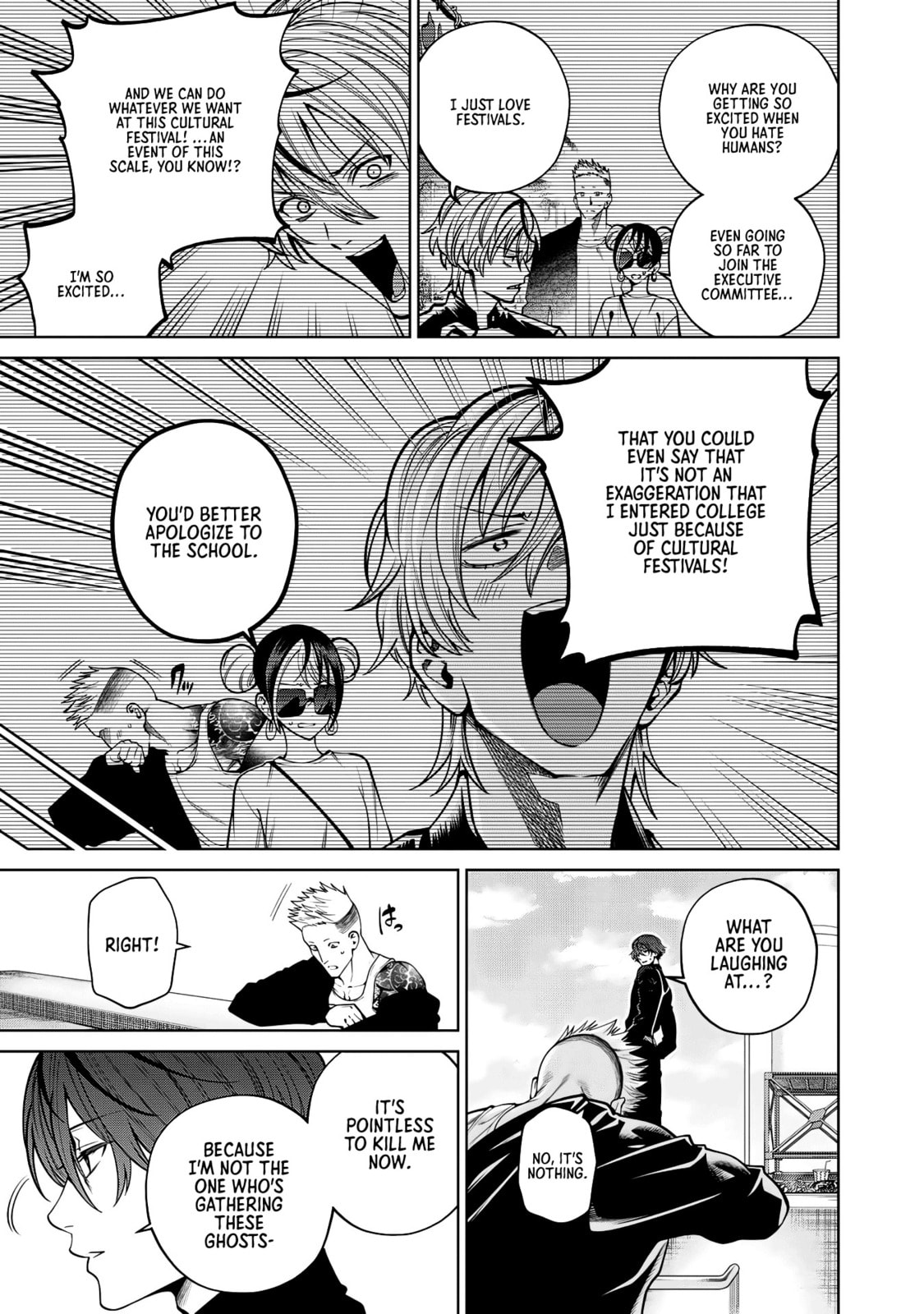 Scary Campus College University Chapter 55 page 5 - 