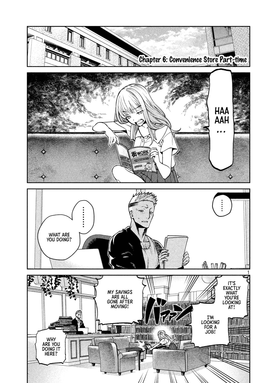 Scary Campus College University Chapter 6 page 1 - 