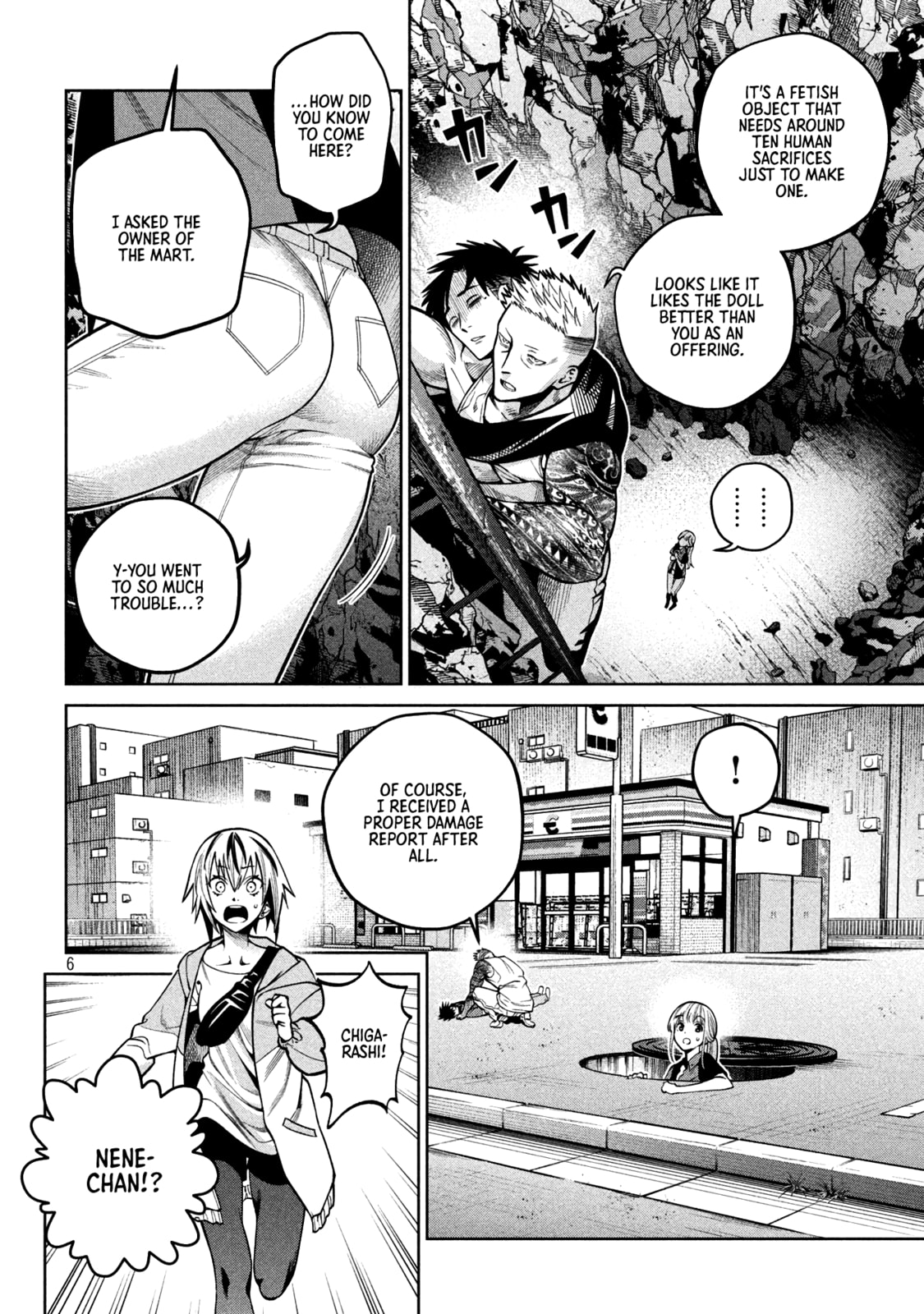 Scary Campus College University Chapter 9 page 6 - 