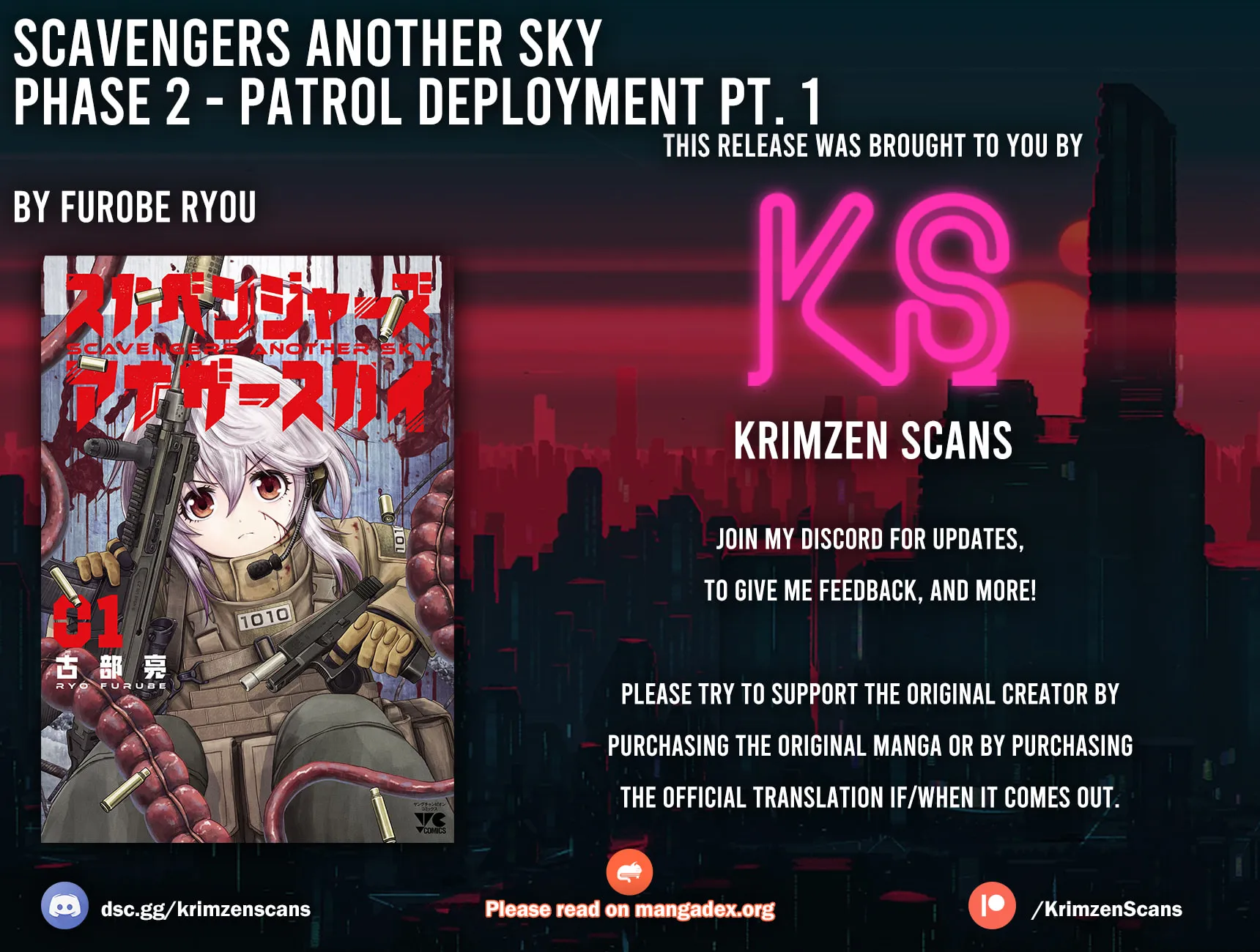 Scavengers Another Sky Chapter 2 page 1 - 