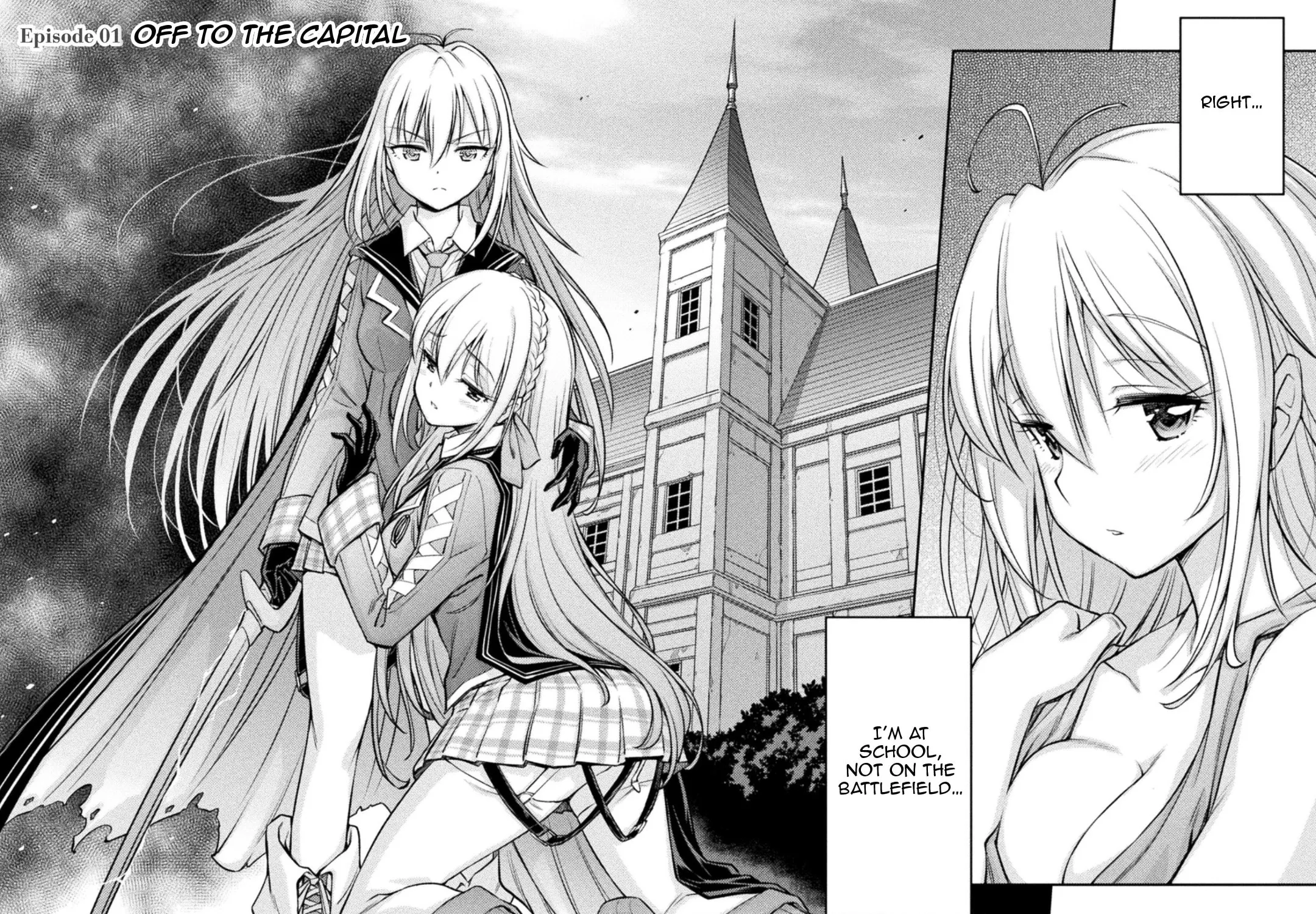 School Life of A Mercenary Girl Chapter 1 page 3 - 