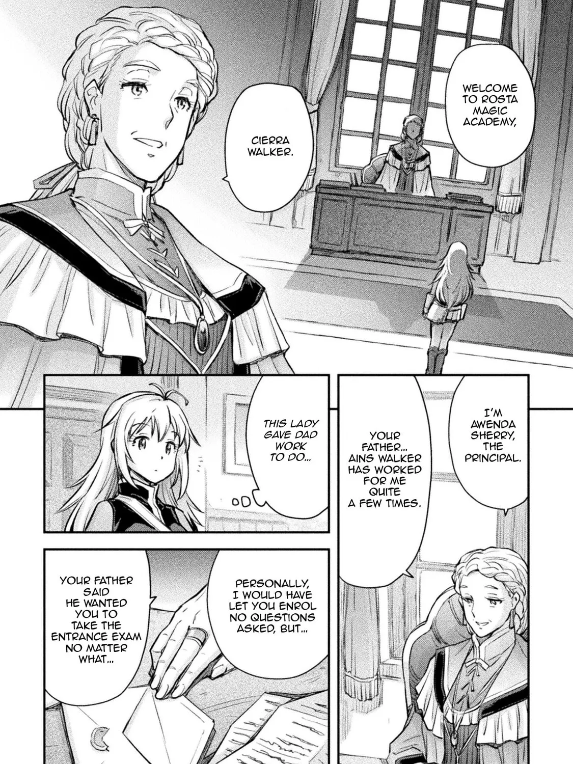School Life of A Mercenary Girl Chapter 2 page 21 - 