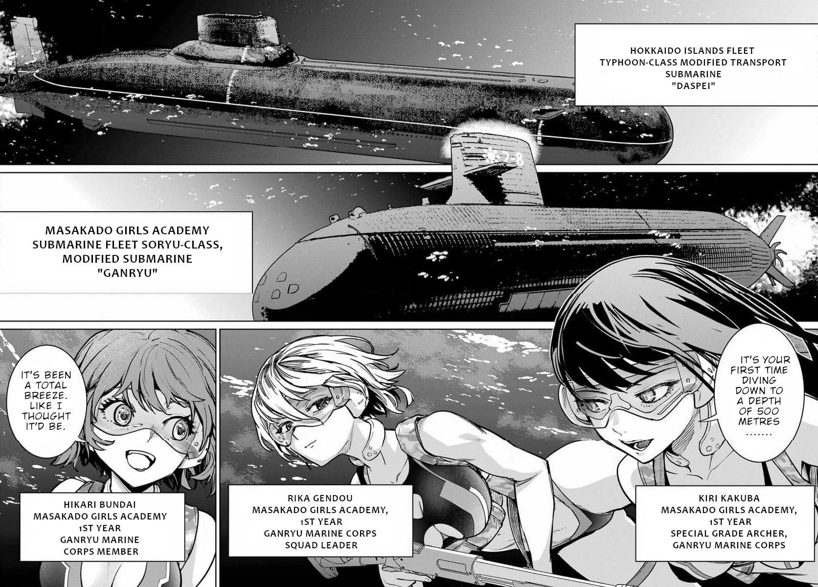 School Submarine Fleet: Mermaid Girls Chapter 1 page 11 - 