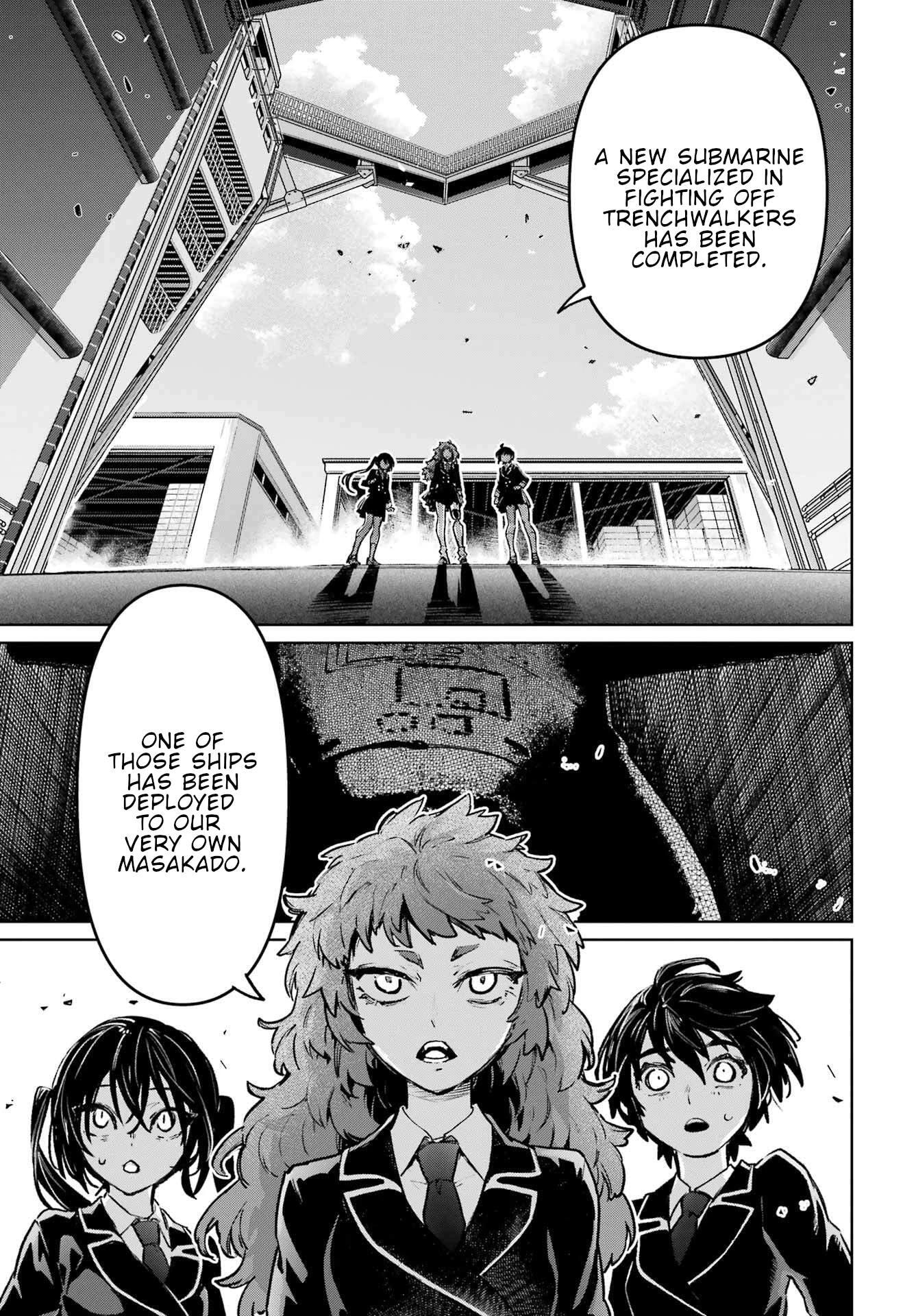 School Submarine Fleet: Mermaid Girls Chapter 10 page 12 - 