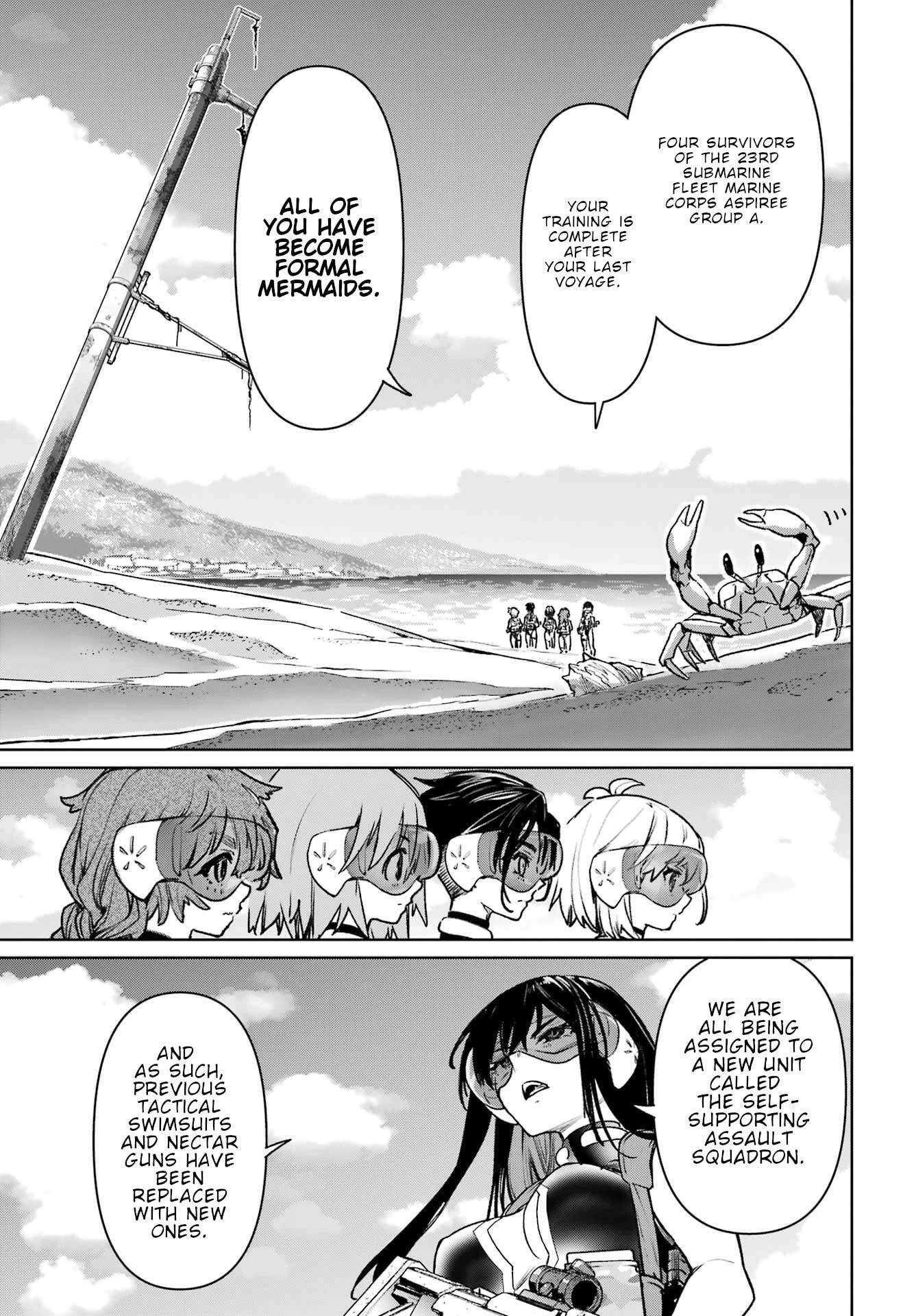 School Submarine Fleet: Mermaid Girls Chapter 10 page 20 - 