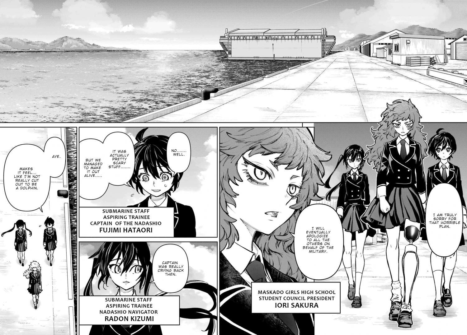 School Submarine Fleet: Mermaid Girls Chapter 10 page 10 - 
