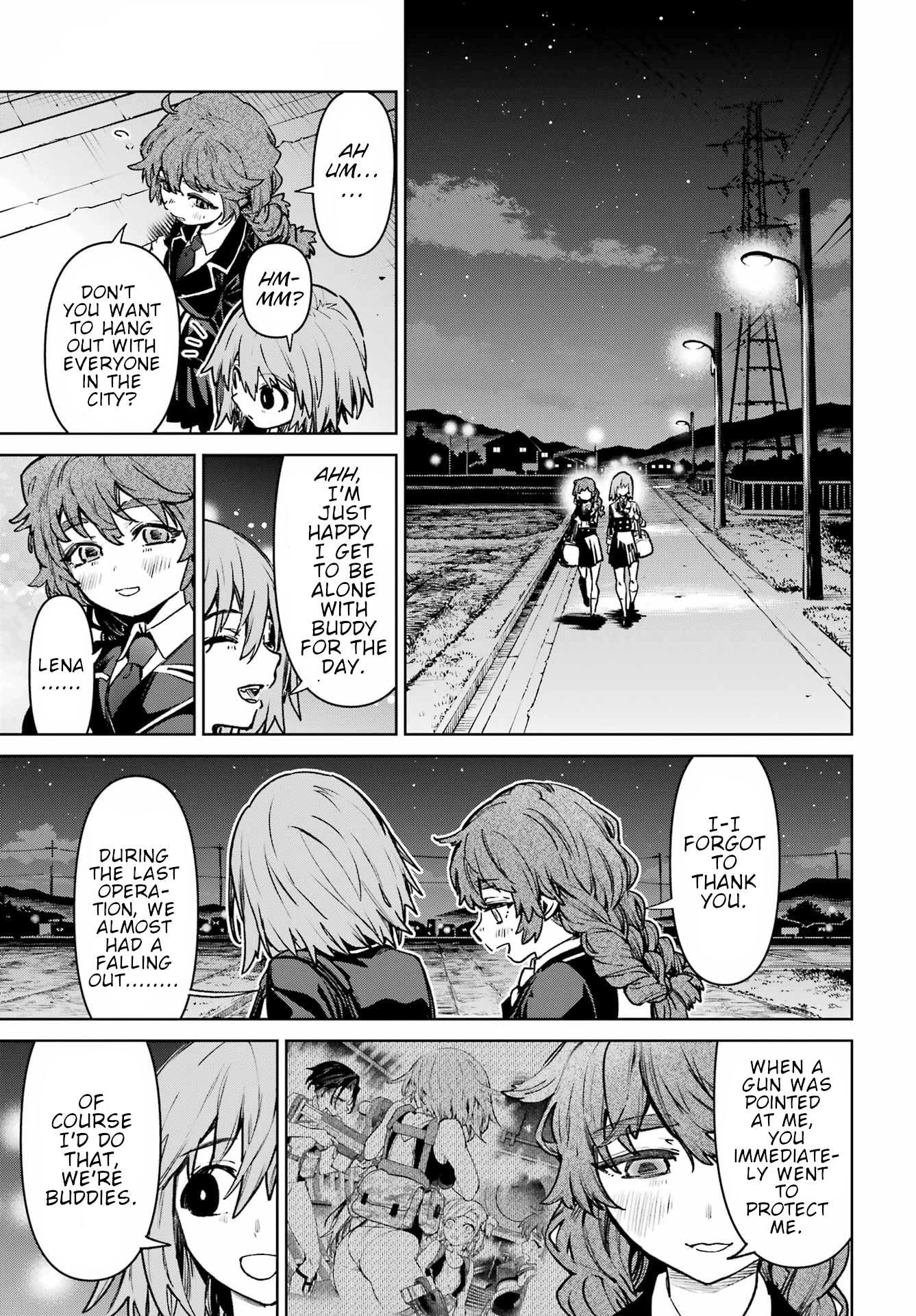 School Submarine Fleet: Mermaid Girls Chapter 11 page 12 - 