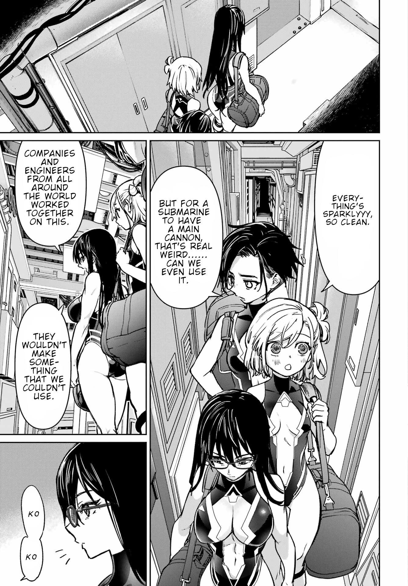 School Submarine Fleet: Mermaid Girls Chapter 11 page 16 - 