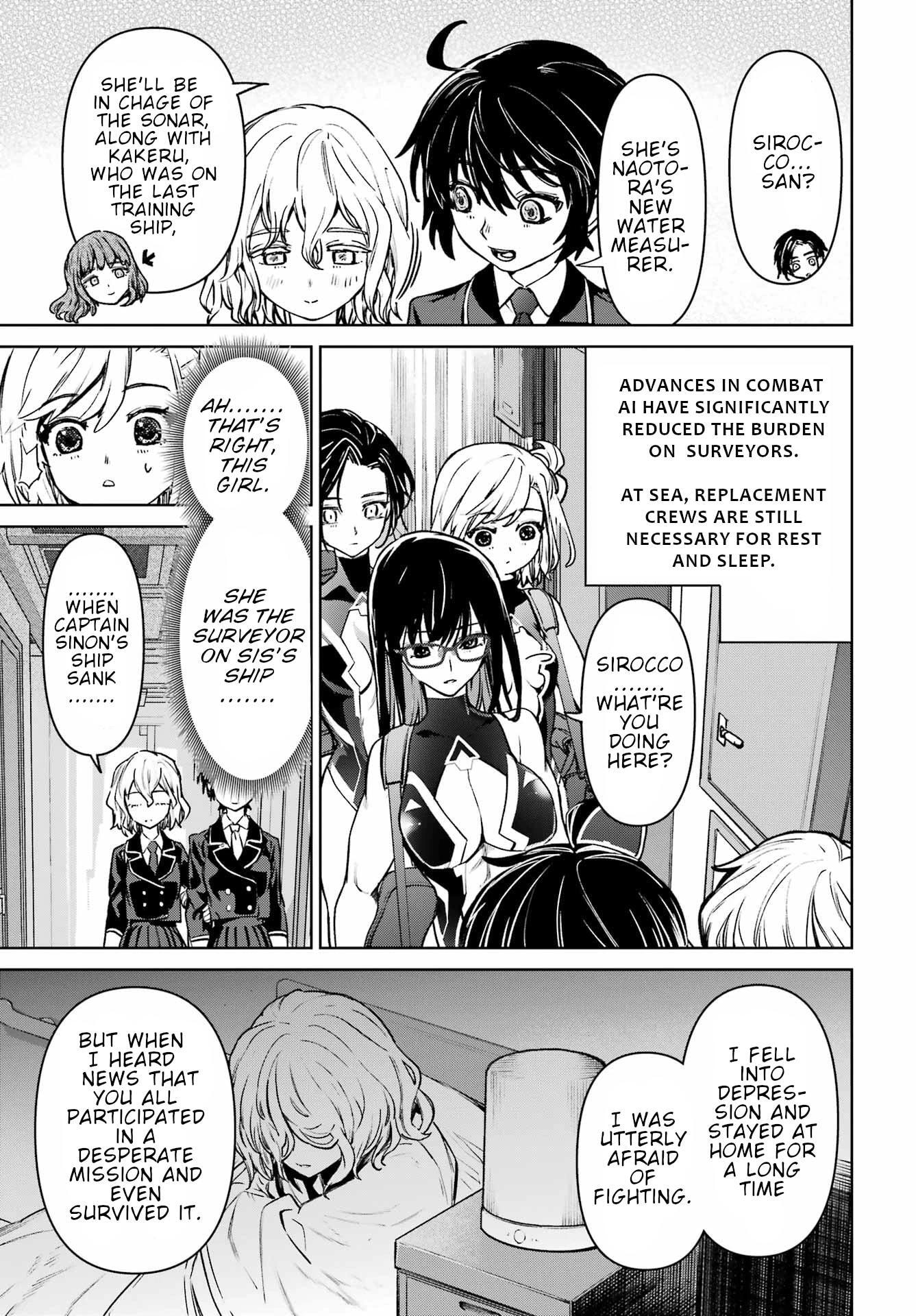 School Submarine Fleet: Mermaid Girls Chapter 11 page 18 - 