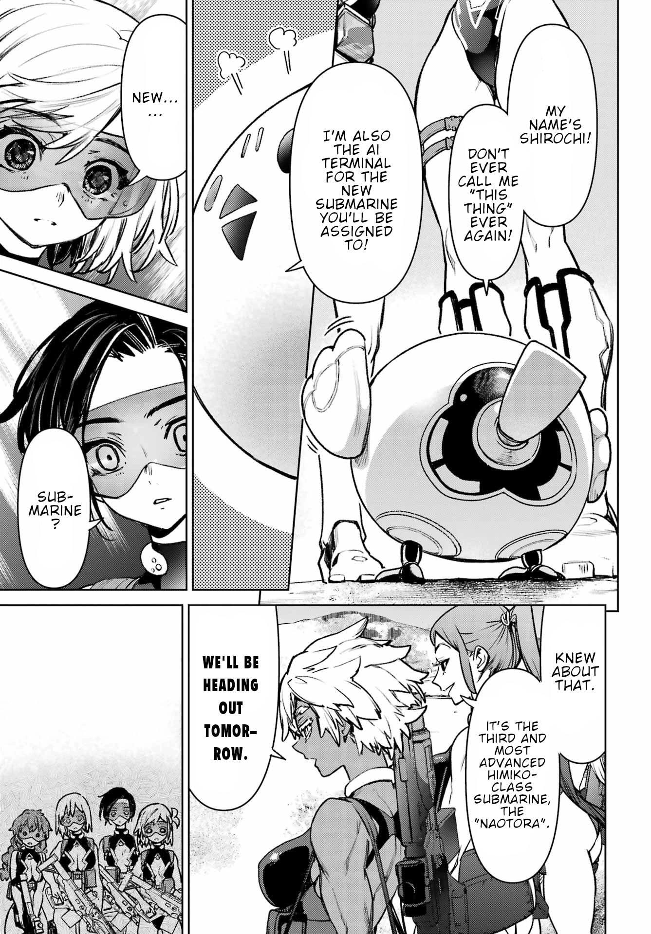 School Submarine Fleet: Mermaid Girls Chapter 11 page 4 - 