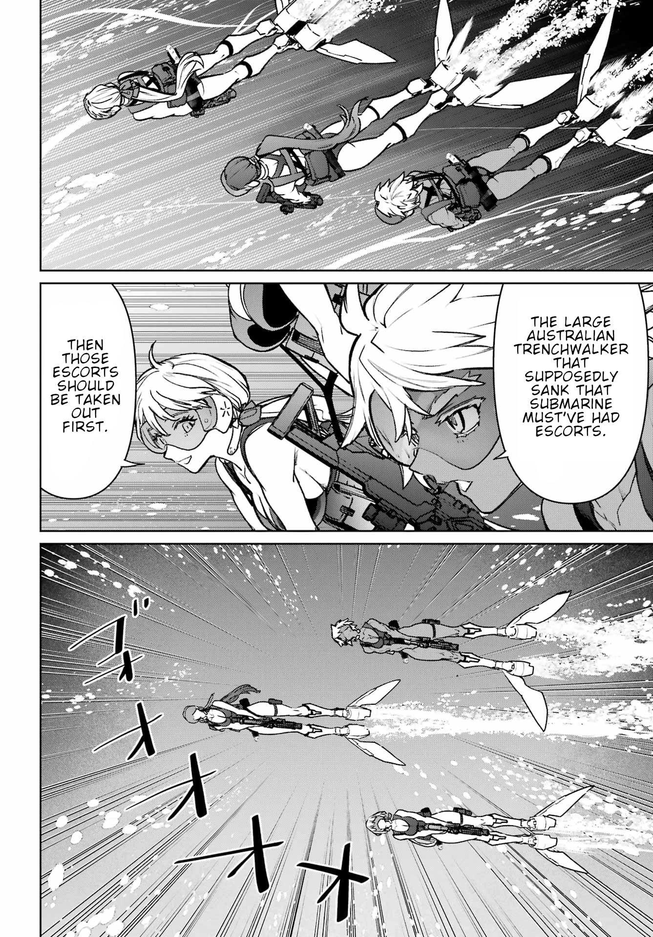 School Submarine Fleet: Mermaid Girls Chapter 12 page 11 - 
