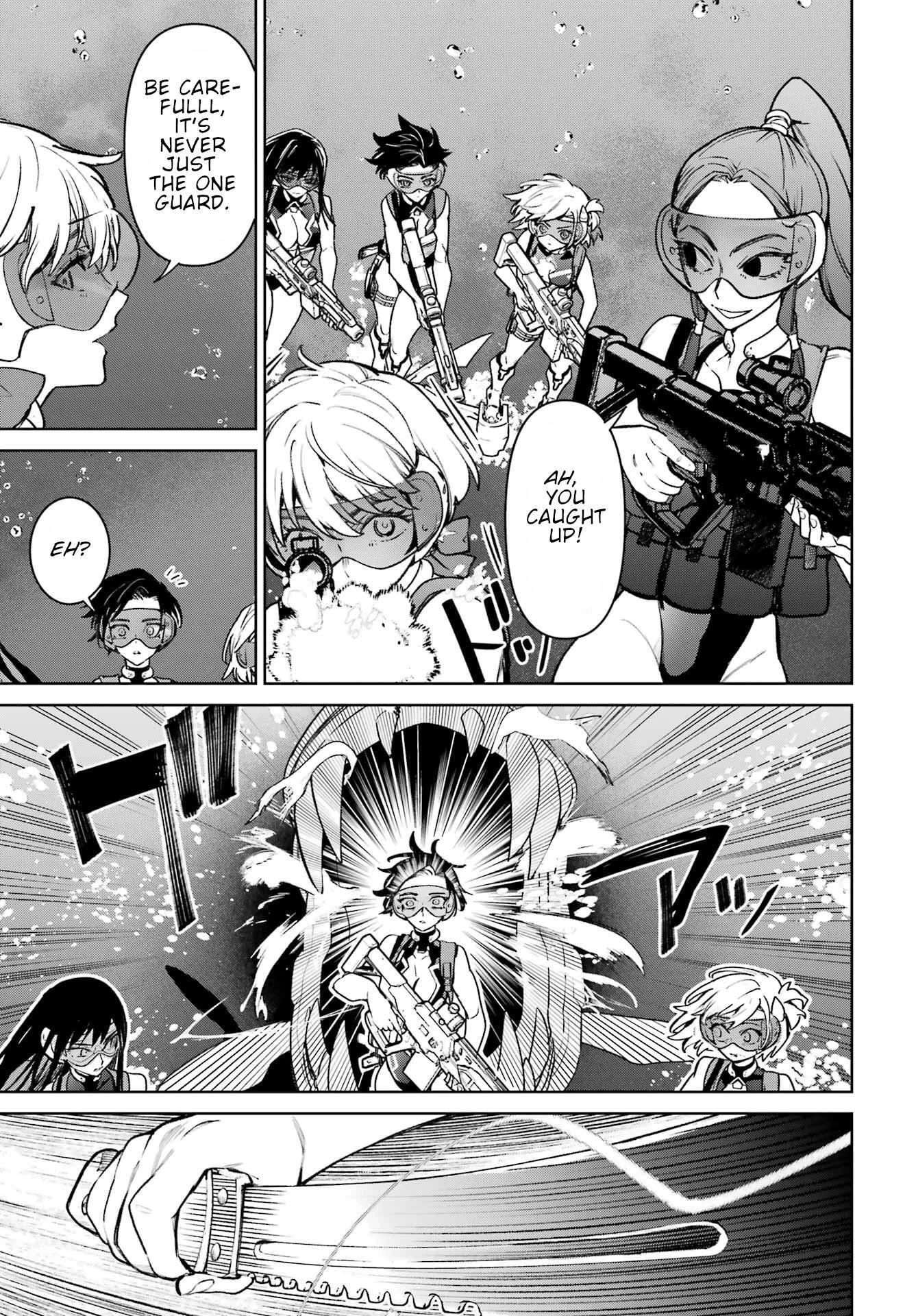 School Submarine Fleet: Mermaid Girls Chapter 12 page 16 - 
