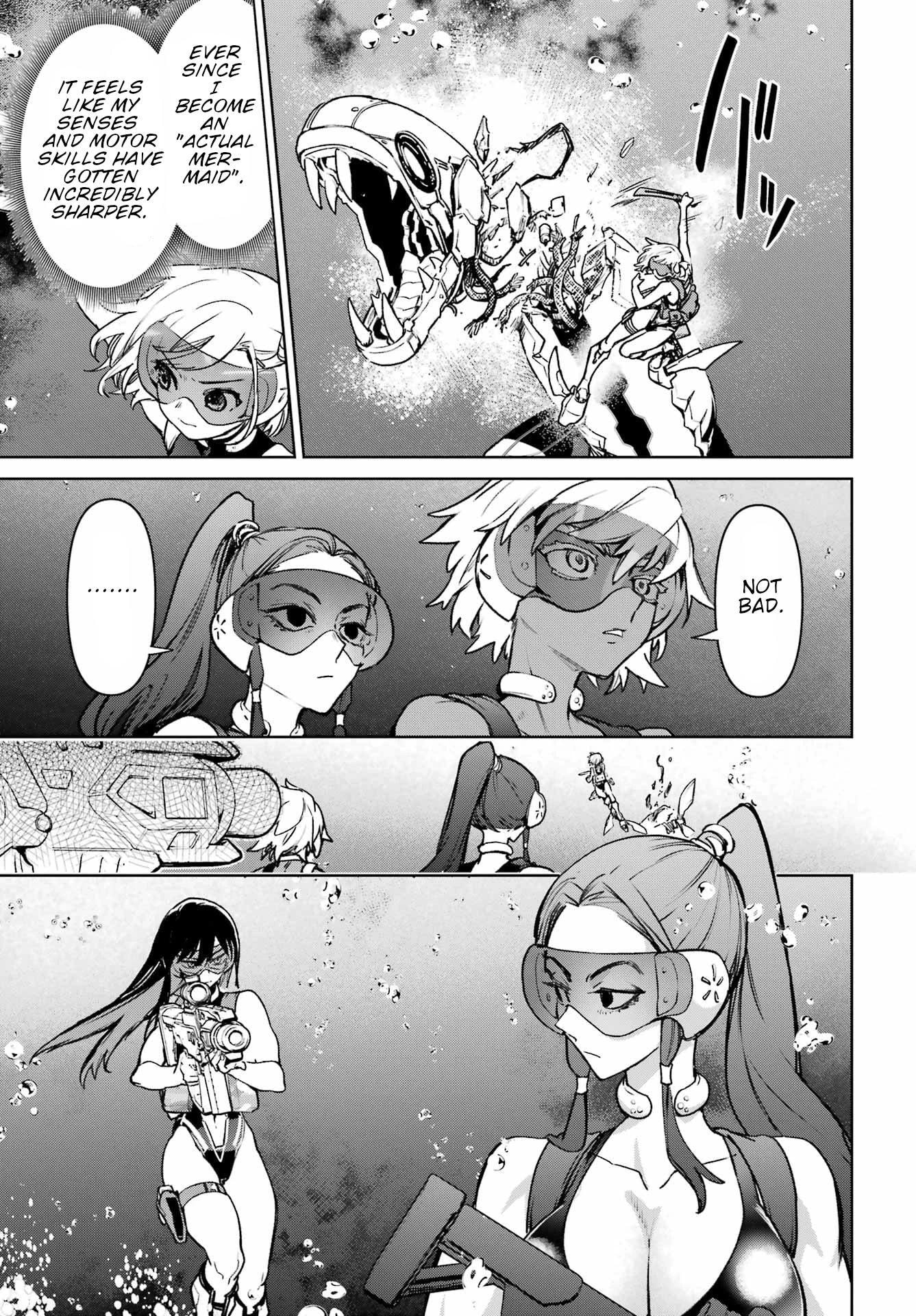 School Submarine Fleet: Mermaid Girls Chapter 12 page 18 - 