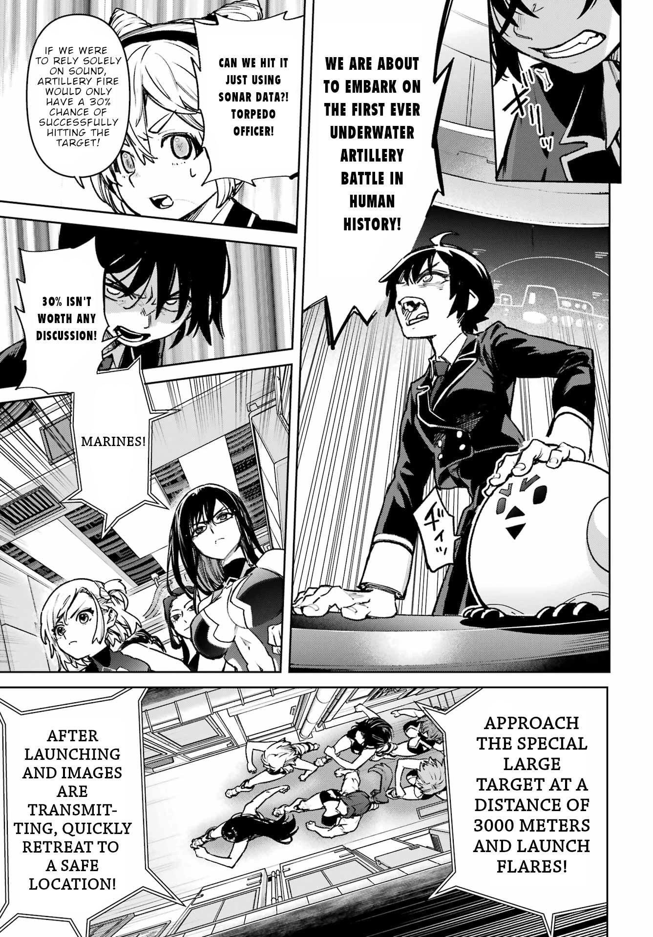 School Submarine Fleet: Mermaid Girls Chapter 12 page 4 - 