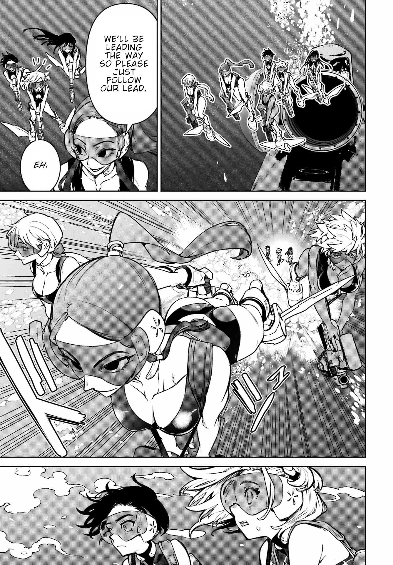 School Submarine Fleet: Mermaid Girls Chapter 12 page 8 - 