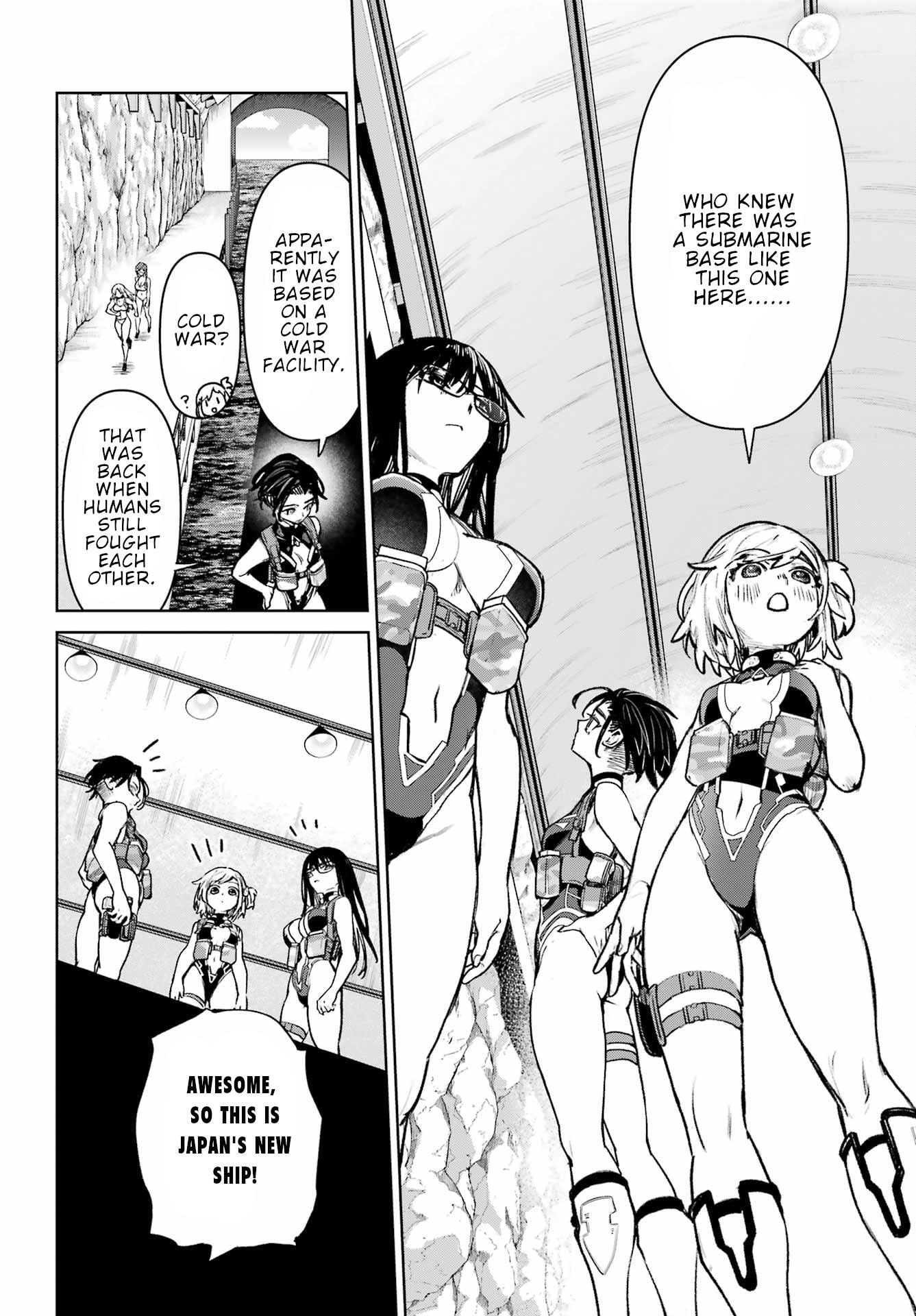 School Submarine Fleet: Mermaid Girls Chapter 13 page 3 - 