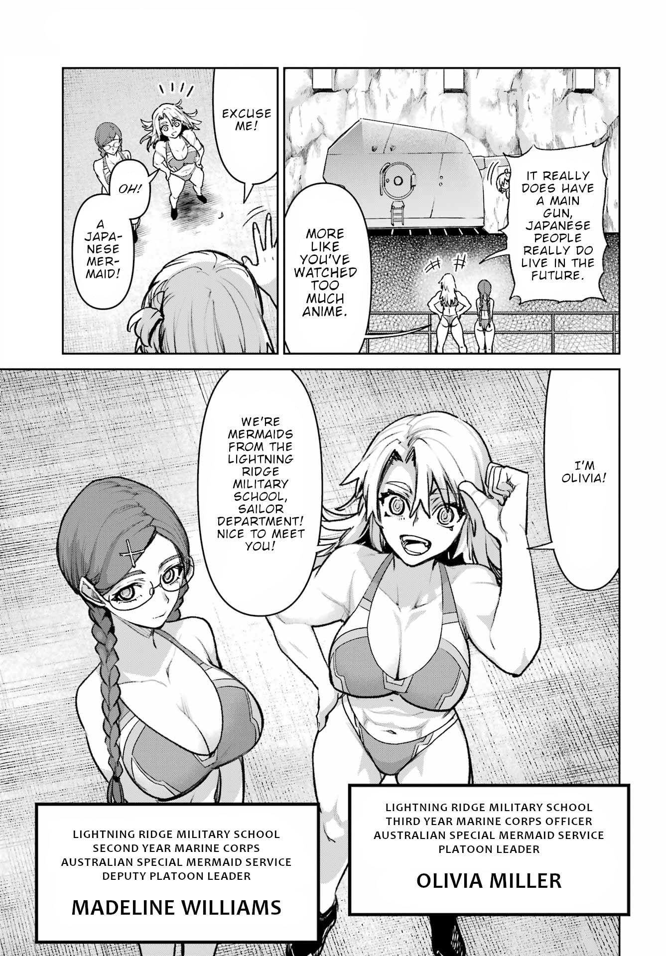 School Submarine Fleet: Mermaid Girls Chapter 13 page 4 - 