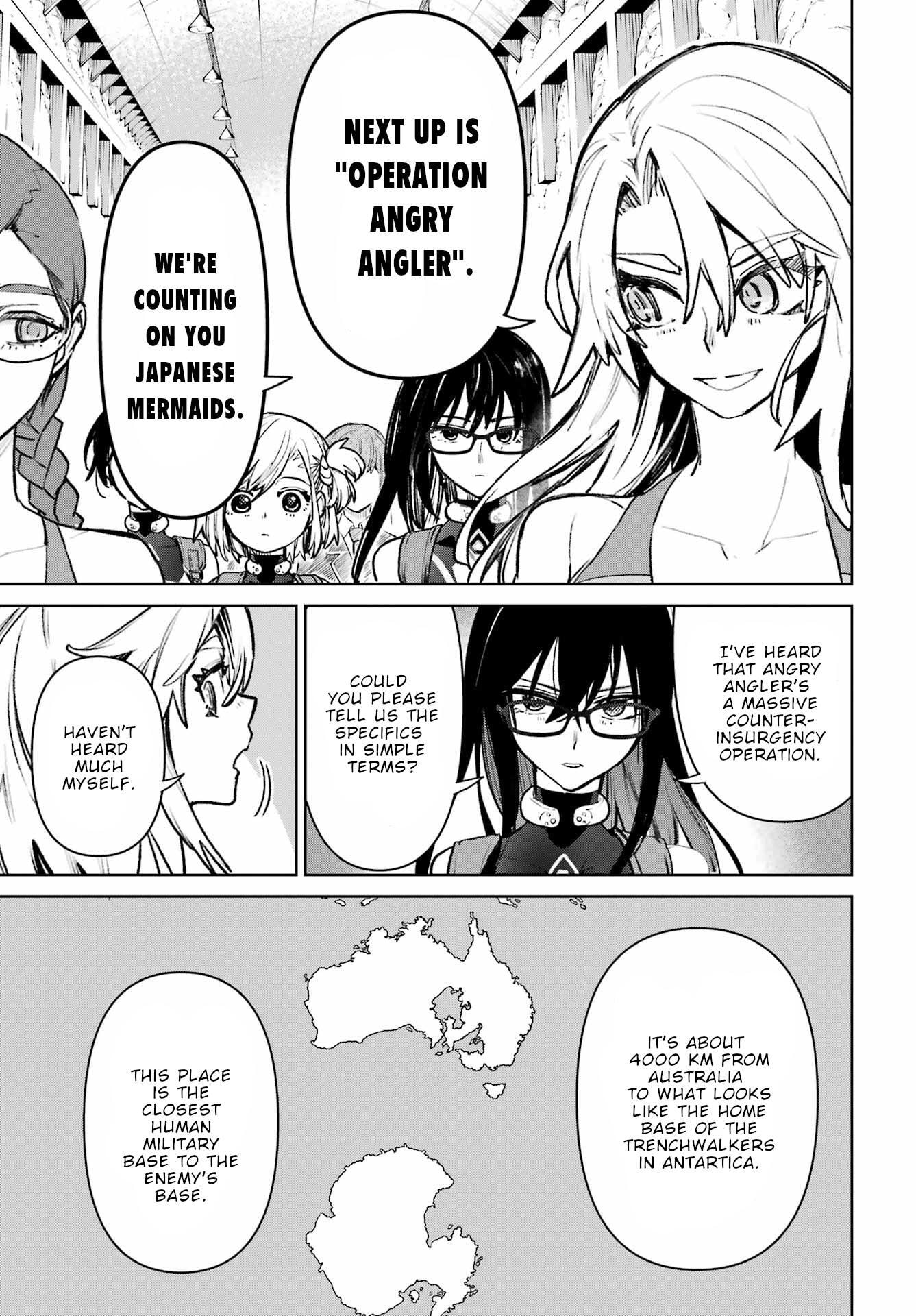 School Submarine Fleet: Mermaid Girls Chapter 13 page 6 - 