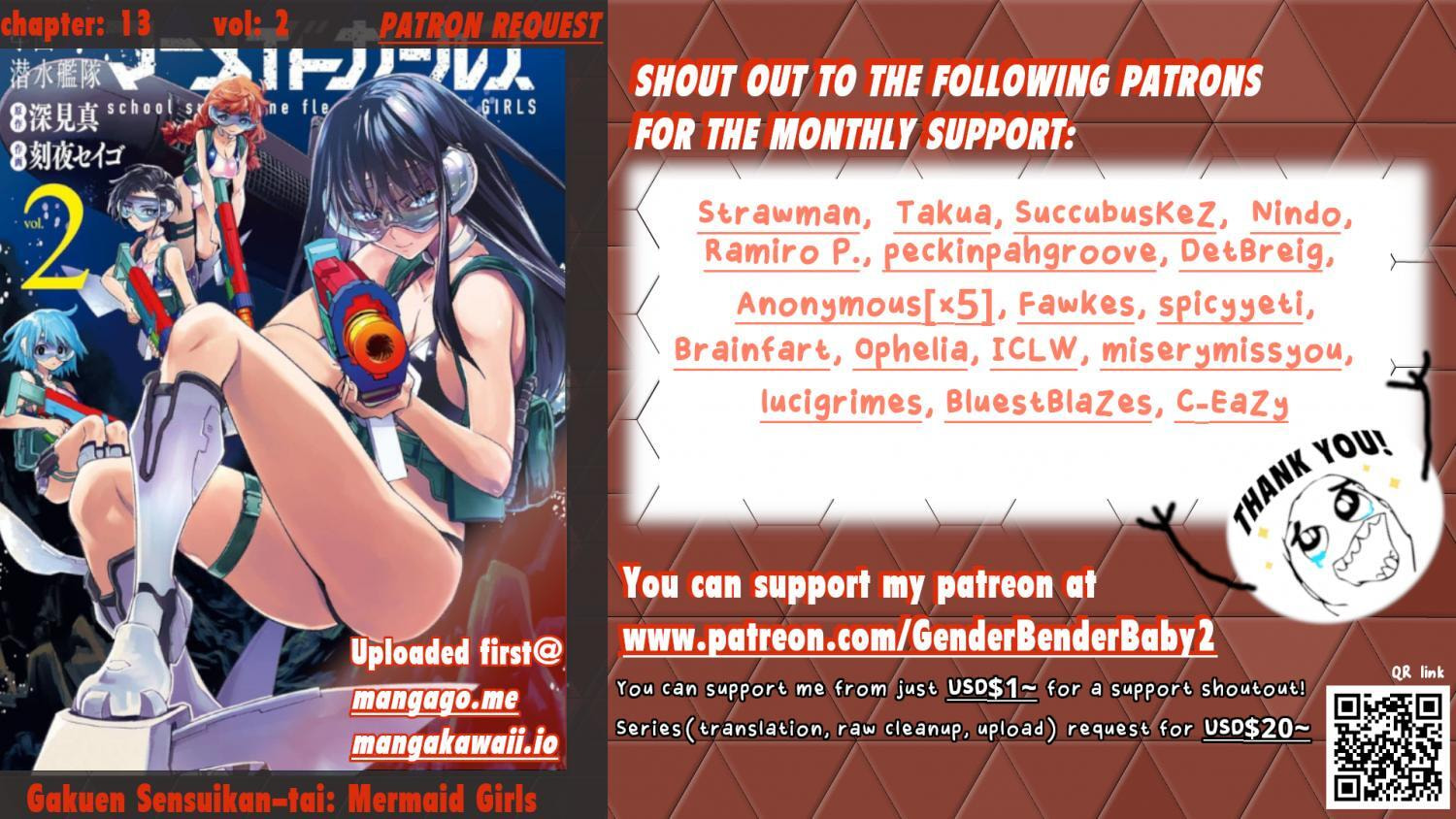 School Submarine Fleet: Mermaid Girls Chapter 14 page 1 - 