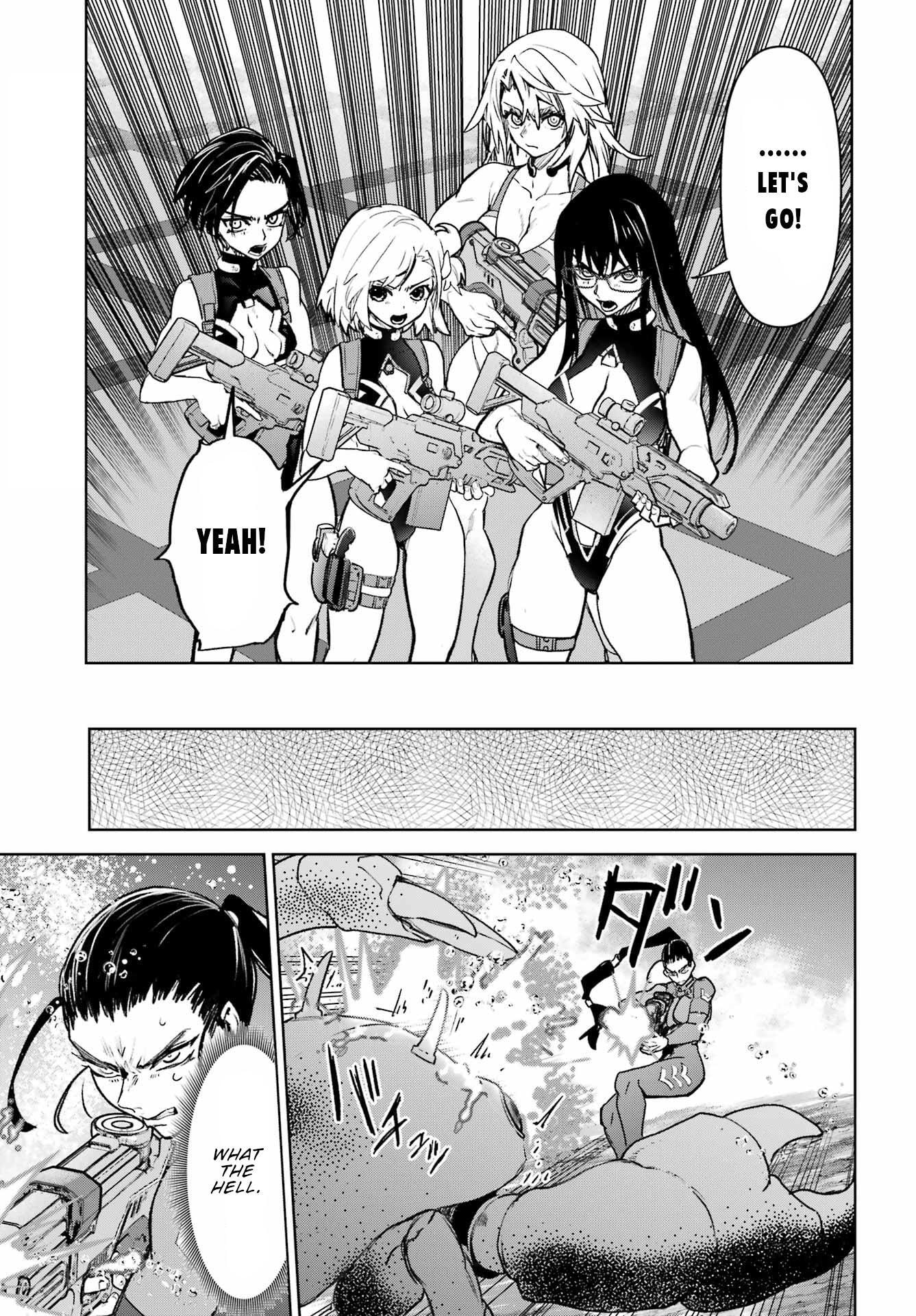 School Submarine Fleet: Mermaid Girls Chapter 14 page 18 - 